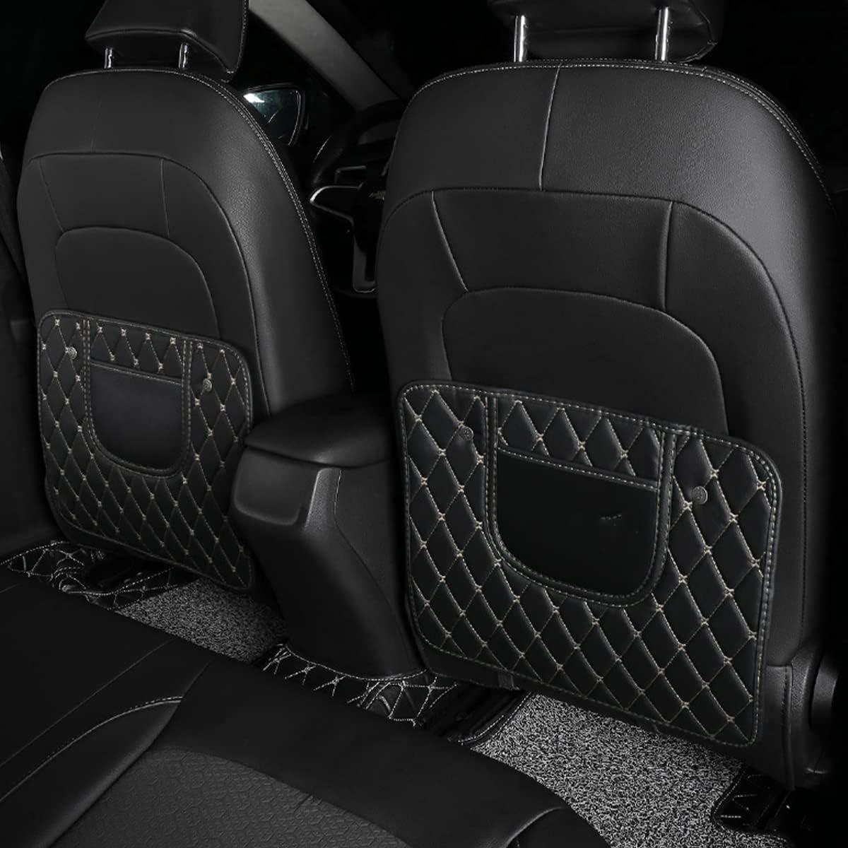 Mats de Patada para Auto zipelo Beige - Protector de Respaldo PVC