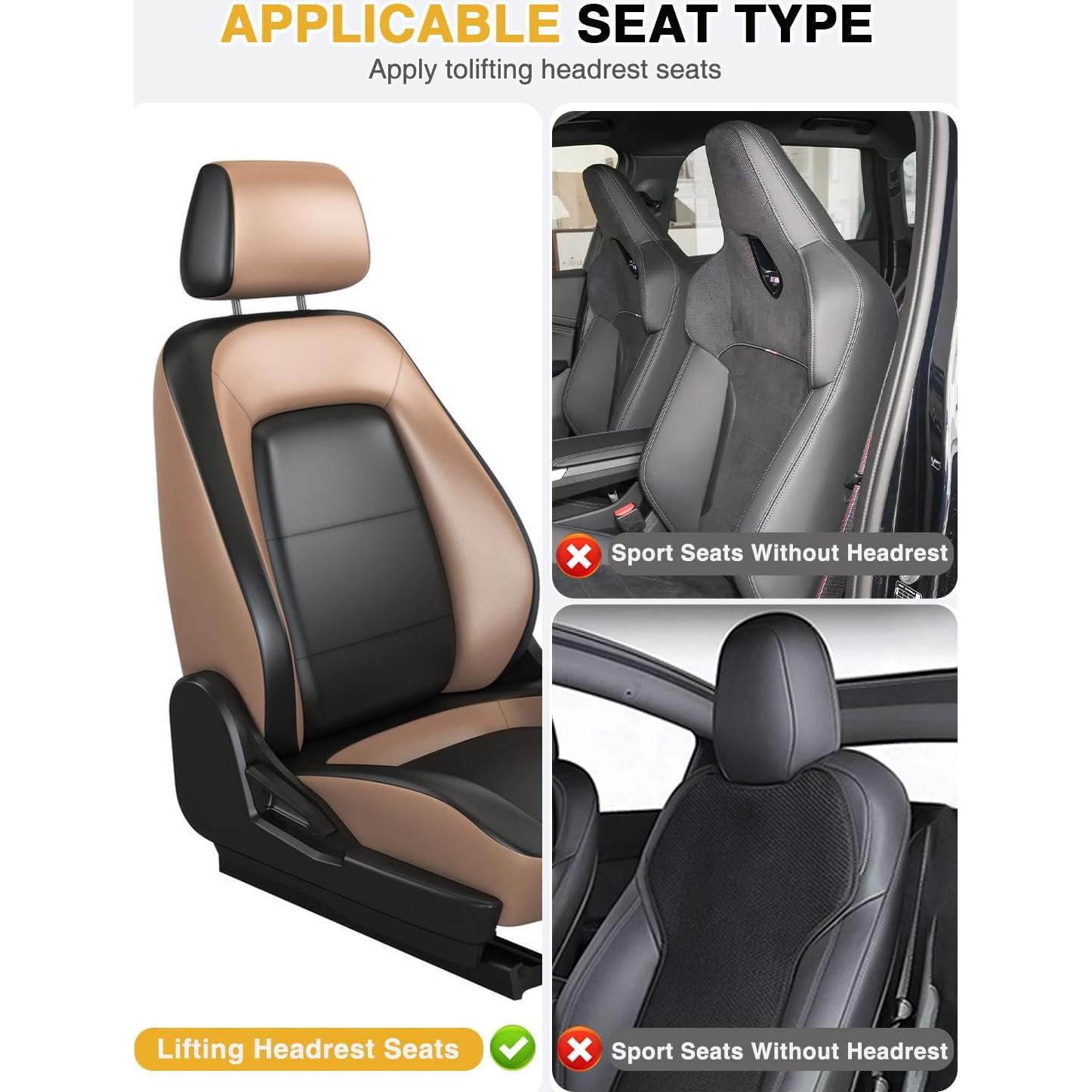 Organizador de Asiento Trasero de Coche Drsvabze - 2 Piezas con Soporte para Tableta y Bandeja Plegable