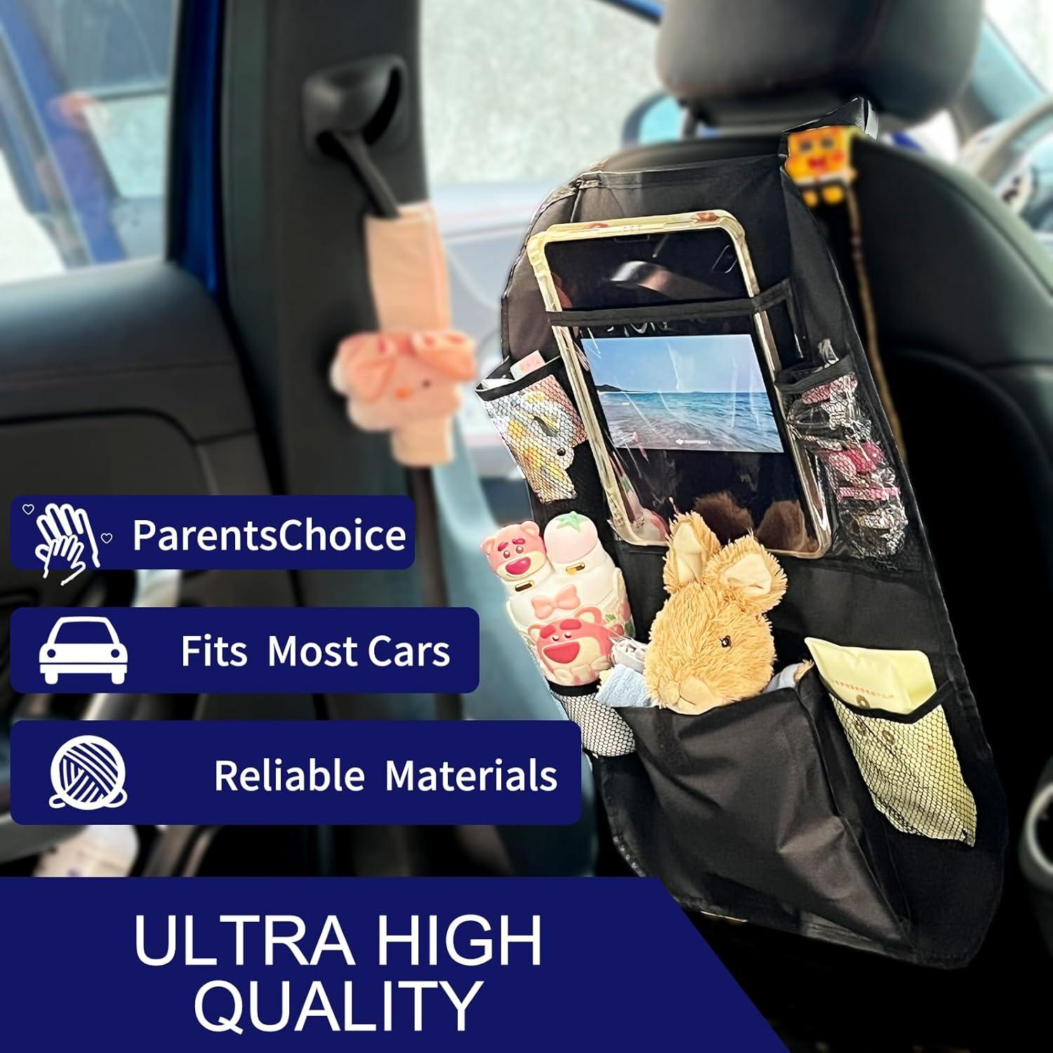 Organizador de Asiento Trasero Zntezed con Soporte para Tableta