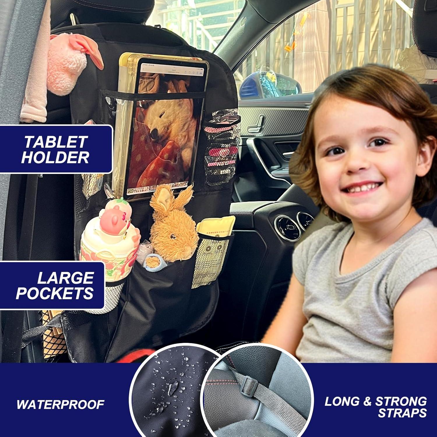 Organizador de Asiento Trasero Zntezed con Soporte para Tableta