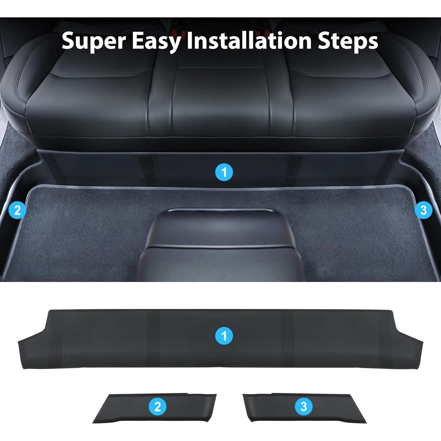 Funda Antigolpes para Asiento Trasero Tesla Model Y 5 Asientos