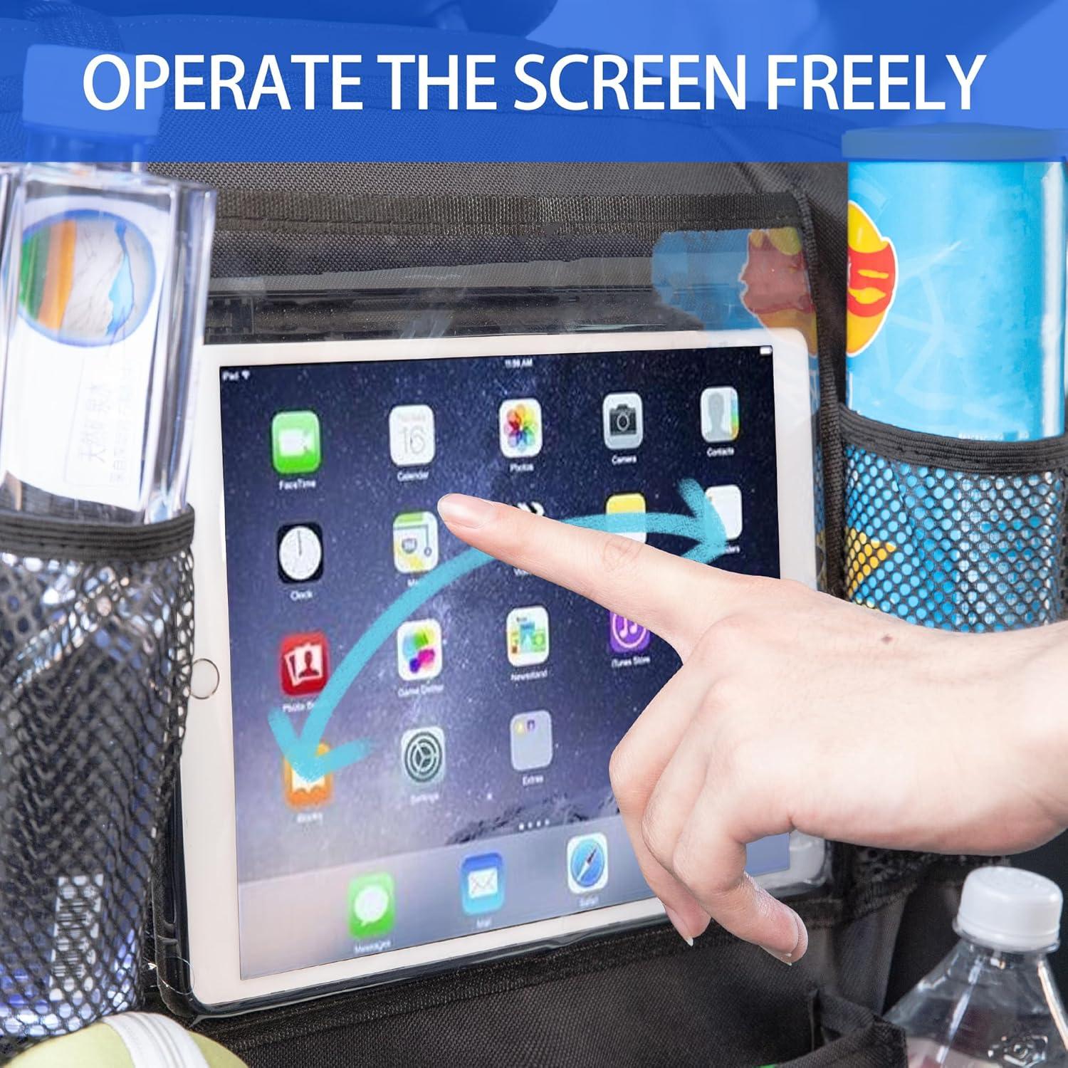 Organizador de Auto Trahefa para Asientos Traseros - 2 Pack con 9 Bolsillos