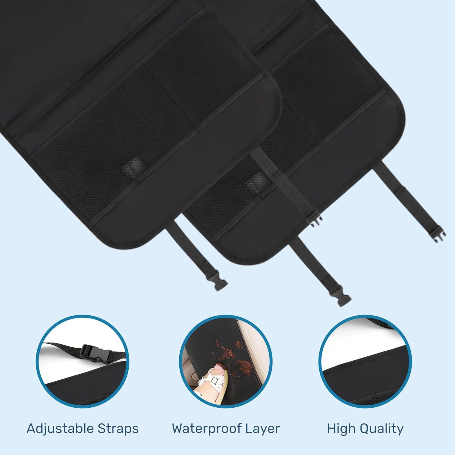 Funda de Asiento Trasero Enovoe Negra - Protector Impermeable