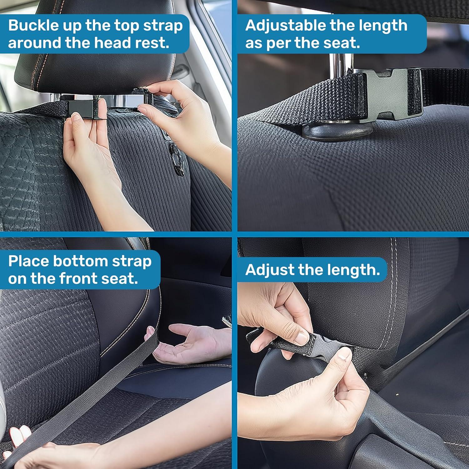 Funda de Asiento Trasero Enovoe Negra - Protector Impermeable