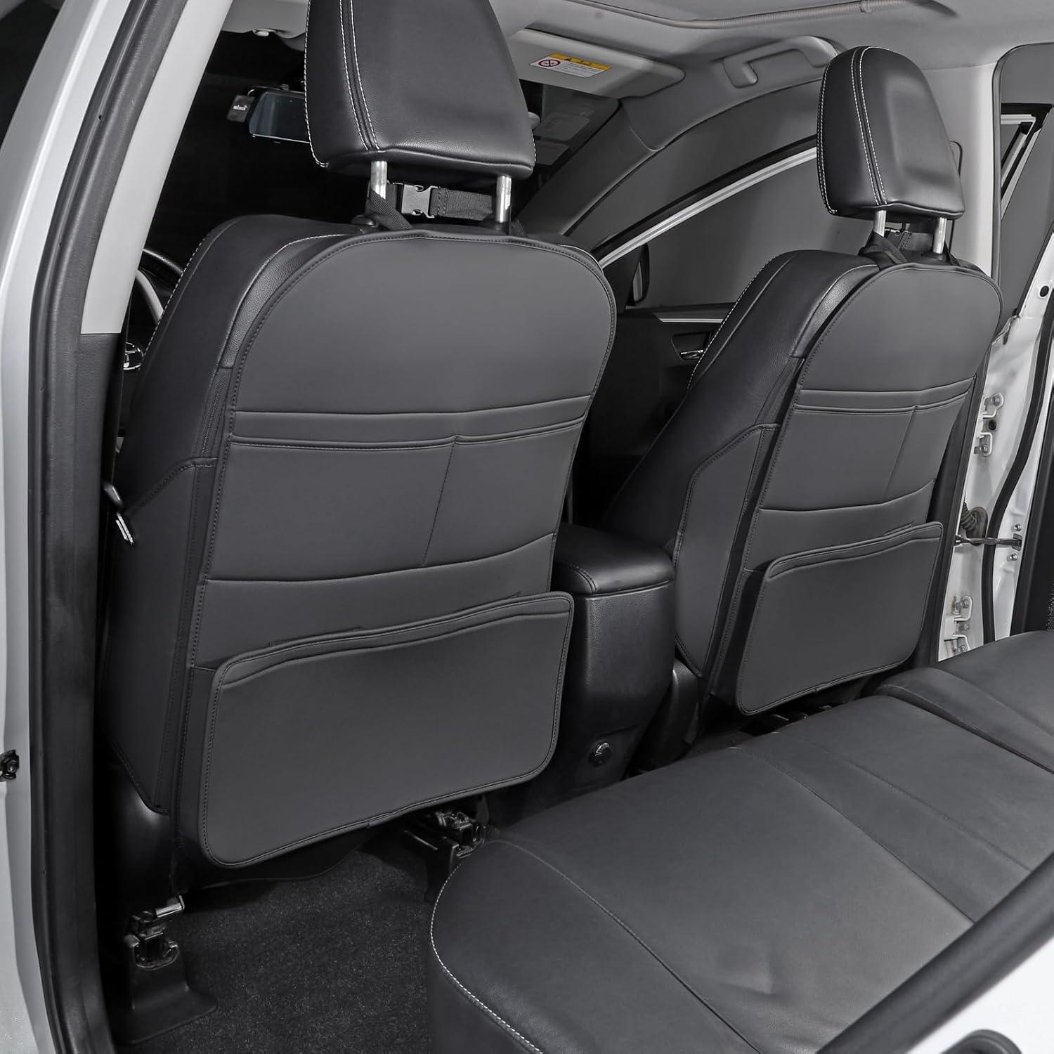 Protector de Asiento Trasero TAIKOO Negro 2 Pcs Universal