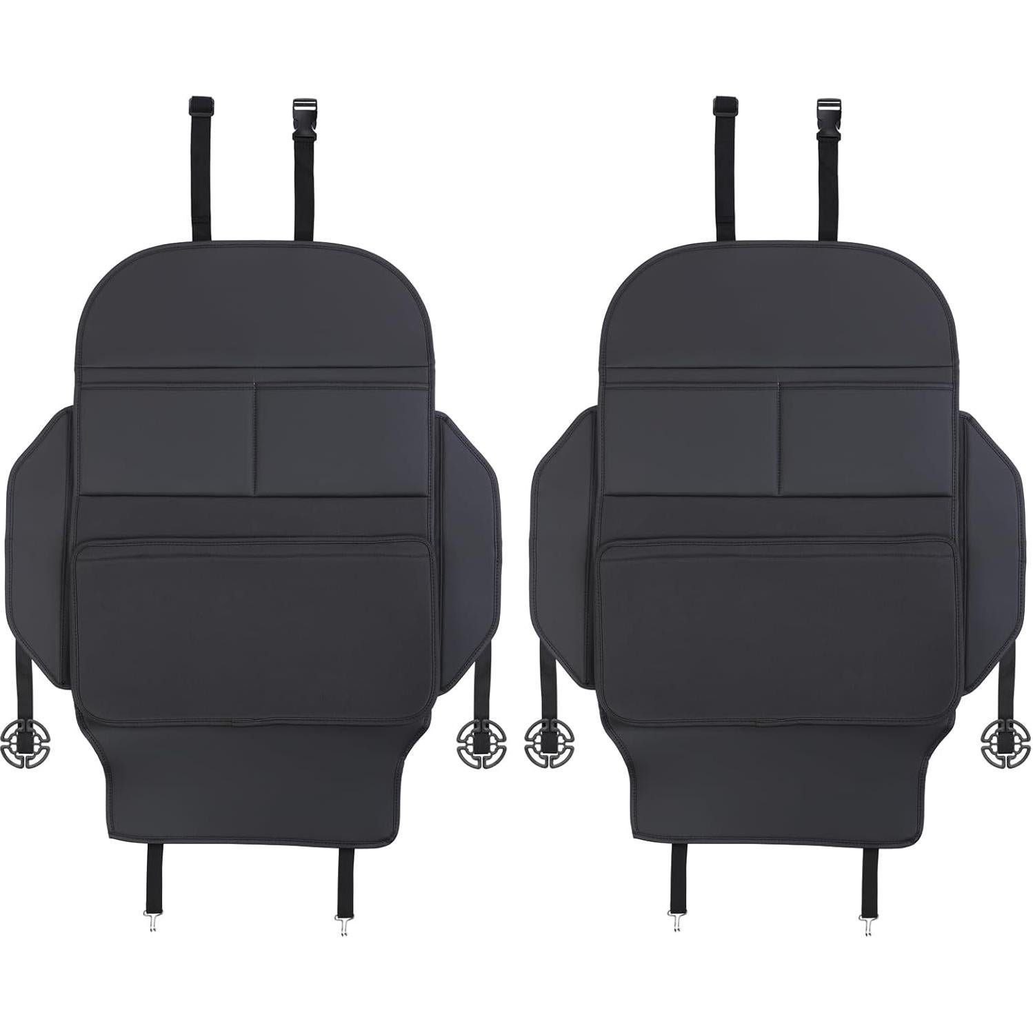 Protector de Asiento Trasero TAIKOO Negro 2 Pcs Universal