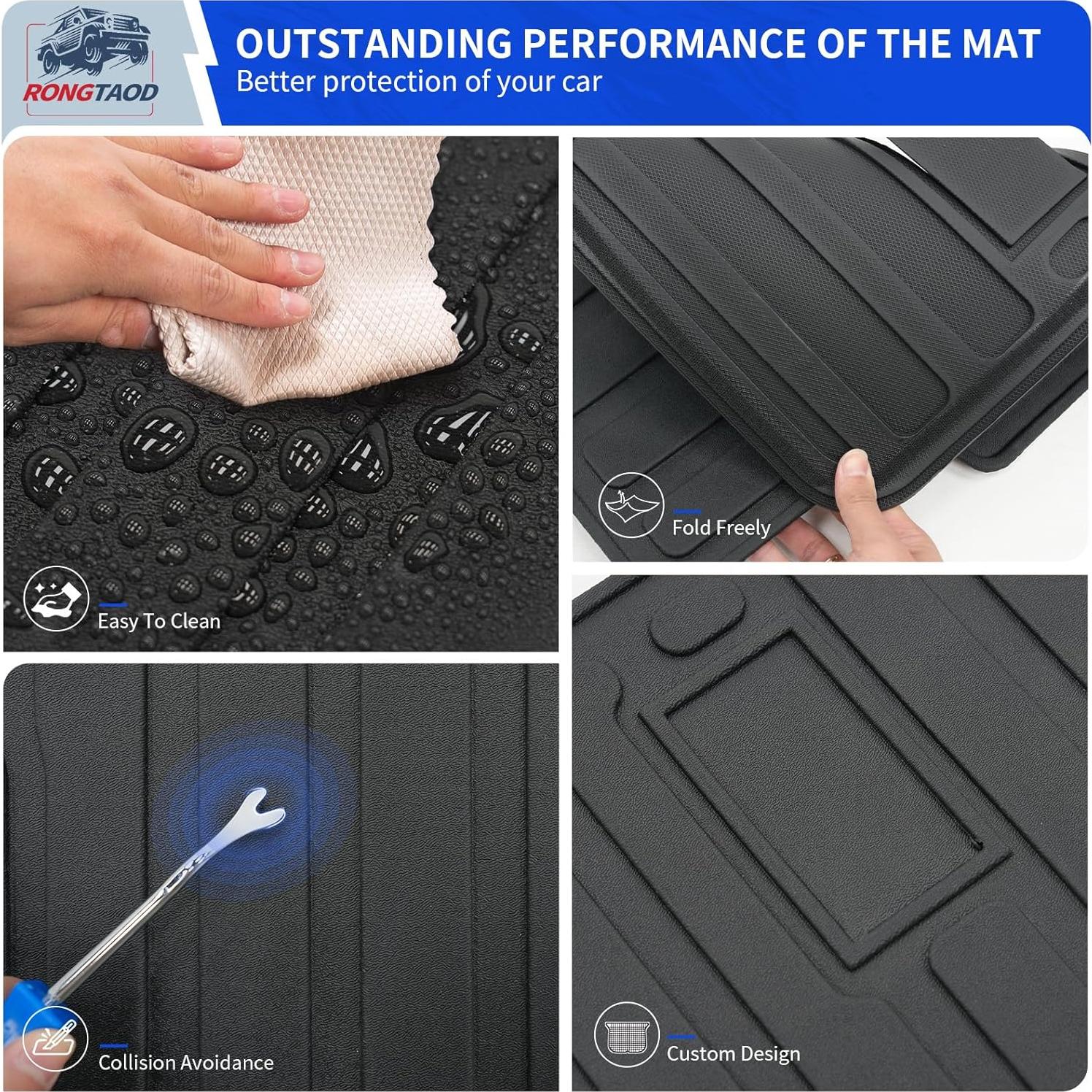 Mats de Patada Rongtaod para Acura MDX 2022-2025 TPE