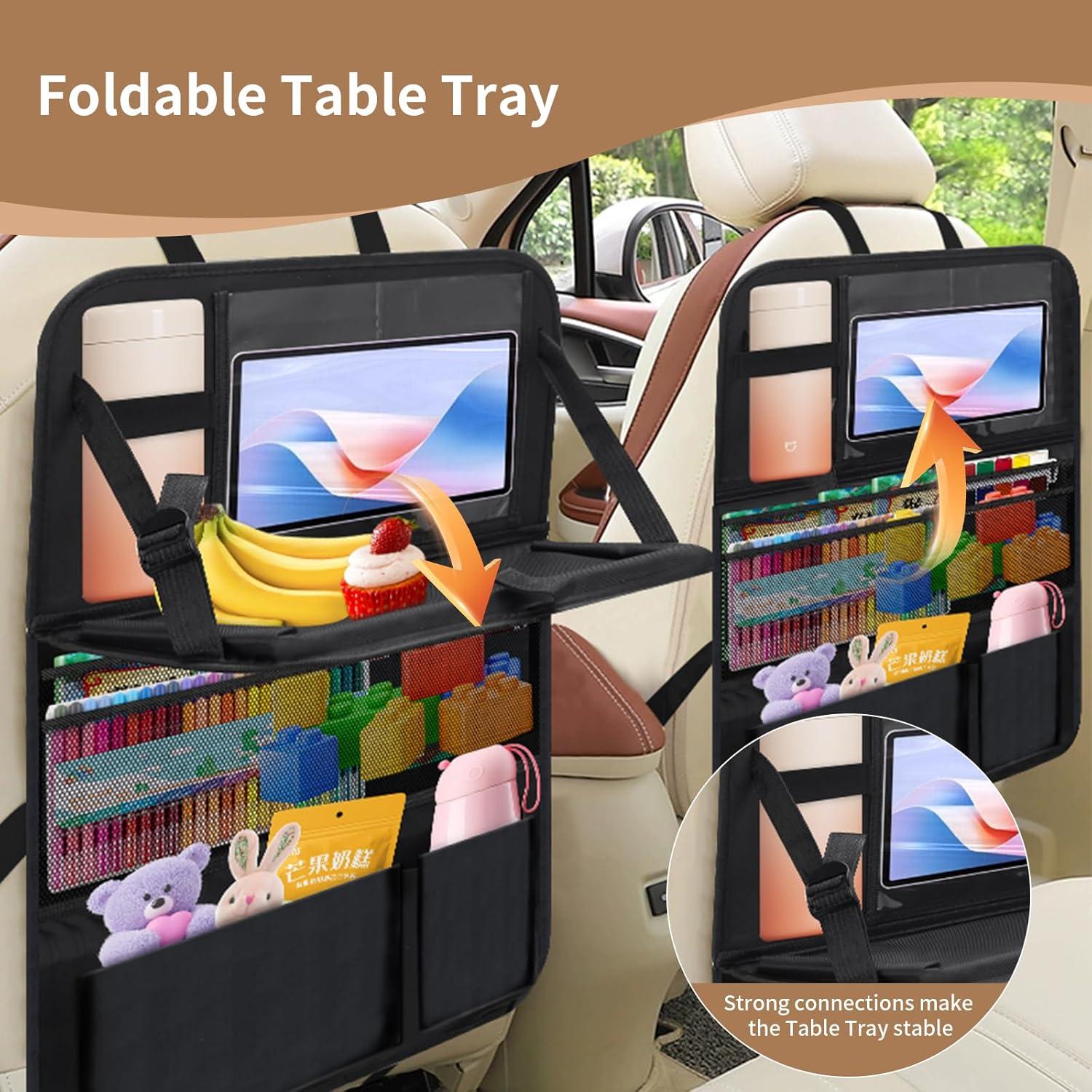 Organizador de Asiento Trasero de Coche TBYUM - 9 Bolsillos
