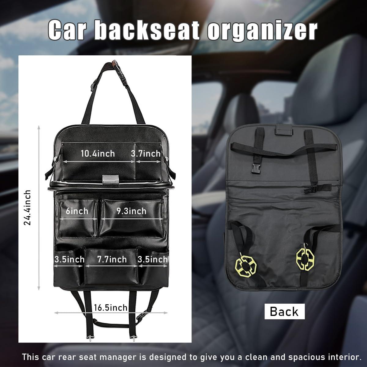 Organizador de Asiento Trasero Sylvil con Soporte para Tableta