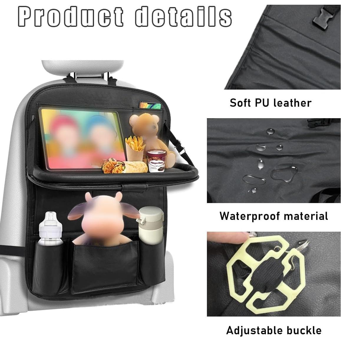 Organizador de Asiento Trasero Sylvil con Soporte para Tableta