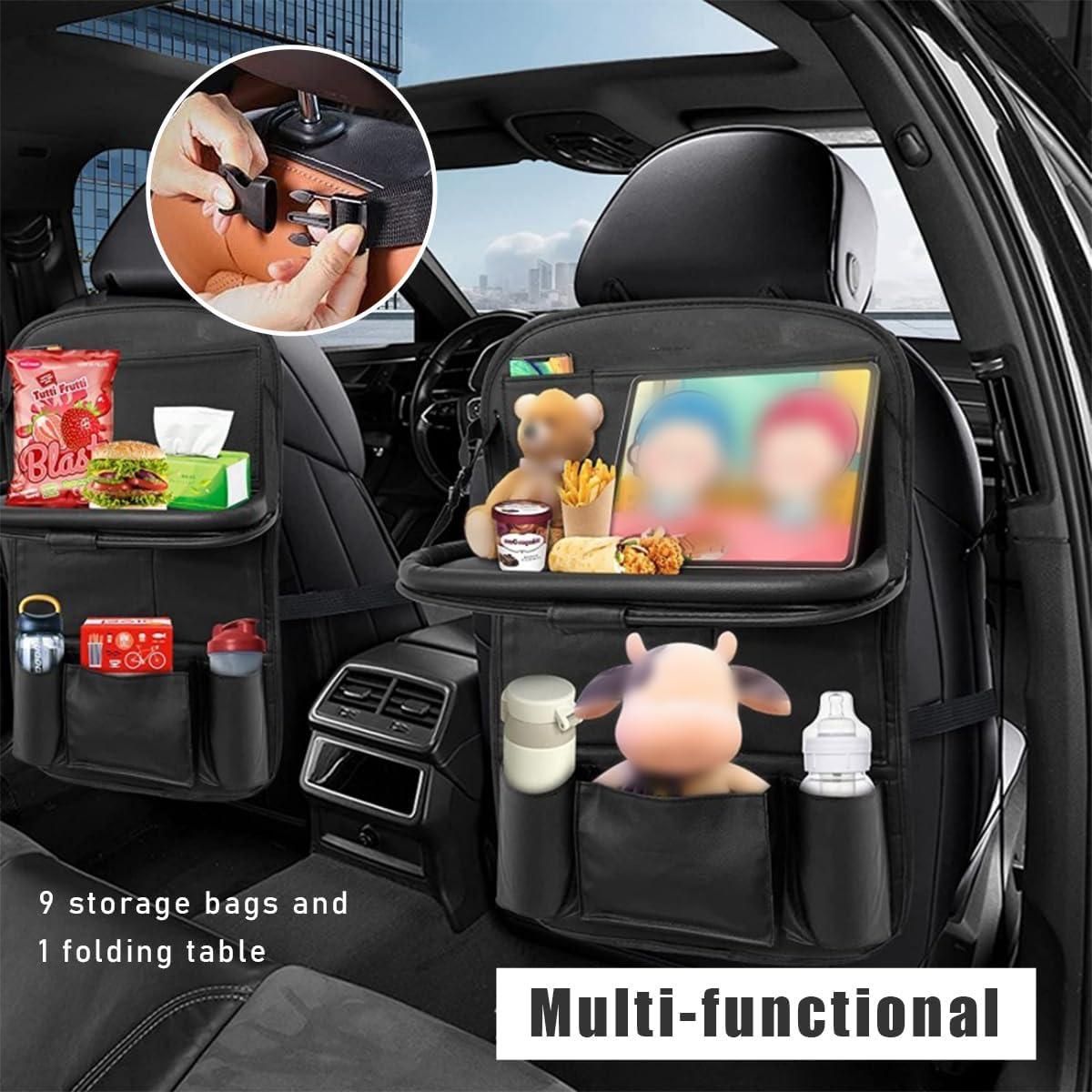 Organizador de Asiento Trasero Sylvil con Soporte para Tableta