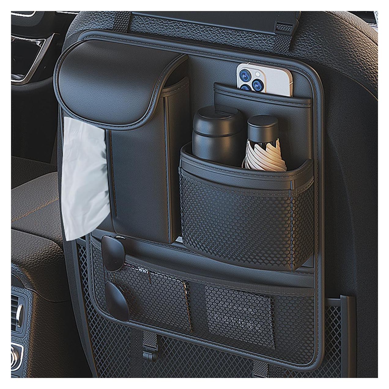 Organizador de Asiento Trasero RAKSONIC, 5 Bolsillos, Plegable