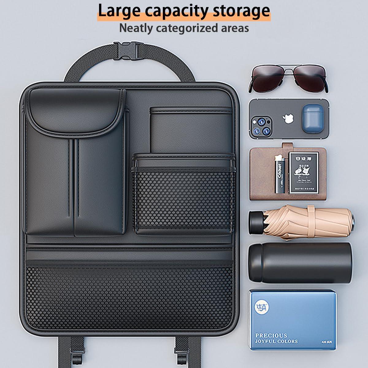 Organizador de Asiento Trasero RAKSONIC, 5 Bolsillos, Plegable