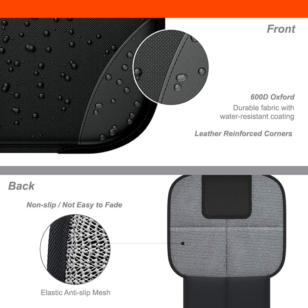 Protector de Asiento de Coche Luckybay 2-en-1 con Organizador