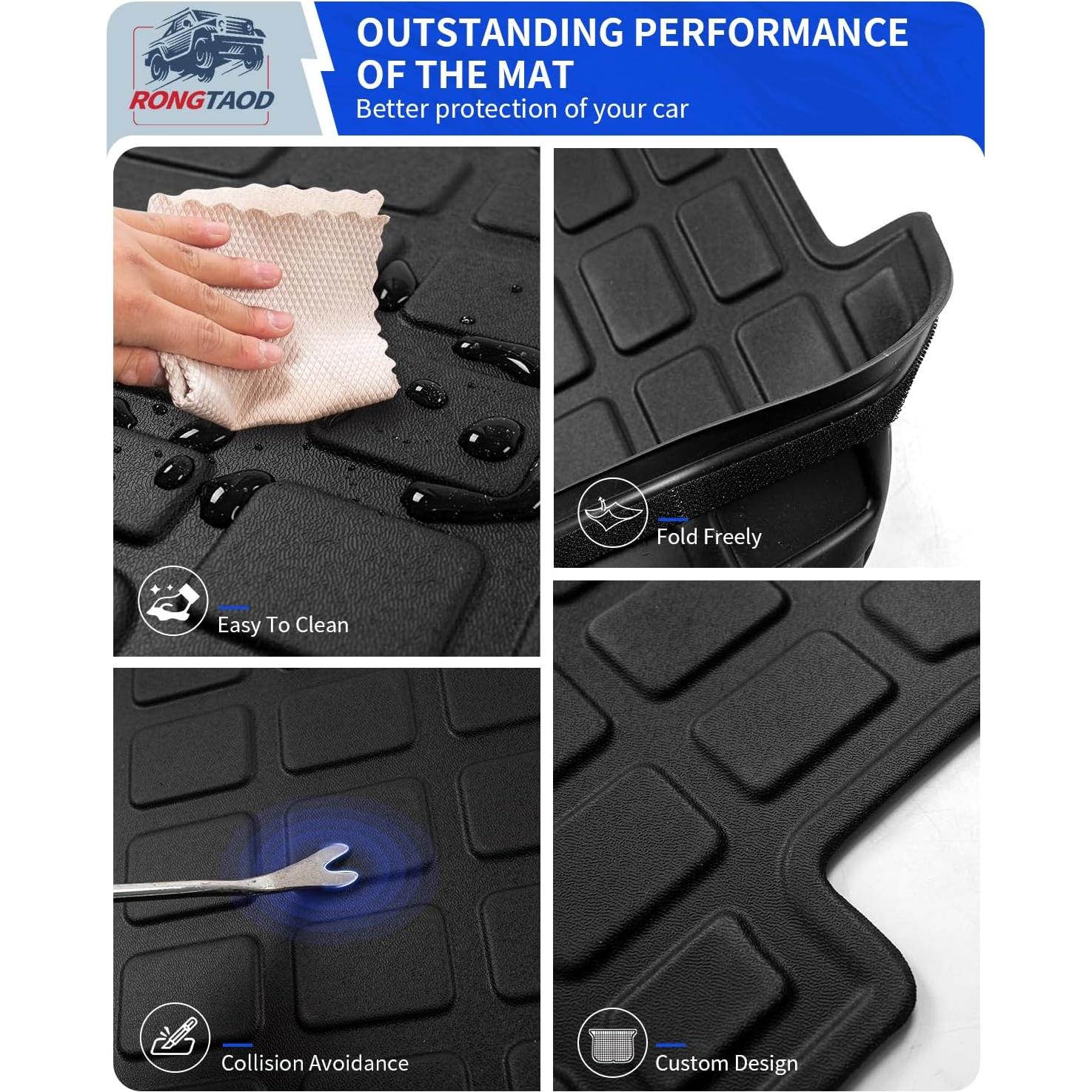 Protector de Asiento Trasero Rongtaod para Ford Explorer 2020-2025