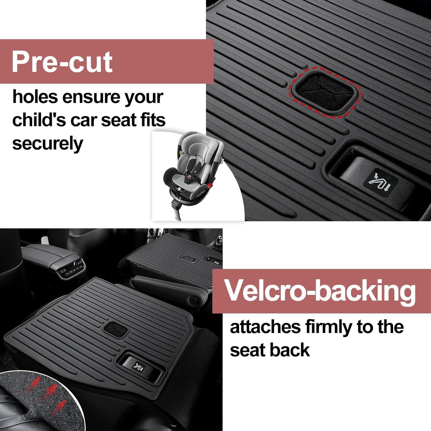 Tapetes de respaldo de asiento HOUCLEMIC para Grand Highlander 2024