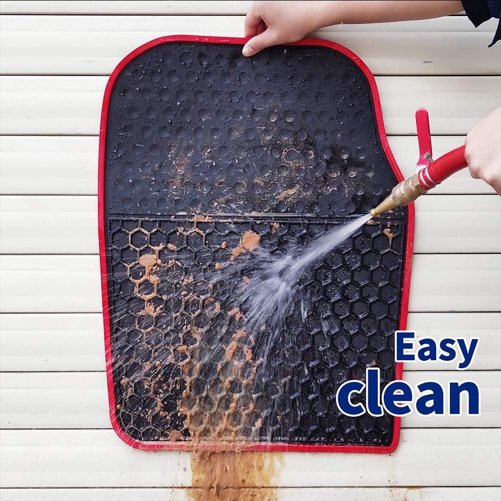 Alfombrillas de Piso Megiteller para Nissan Kicks 2018-2024 Negras