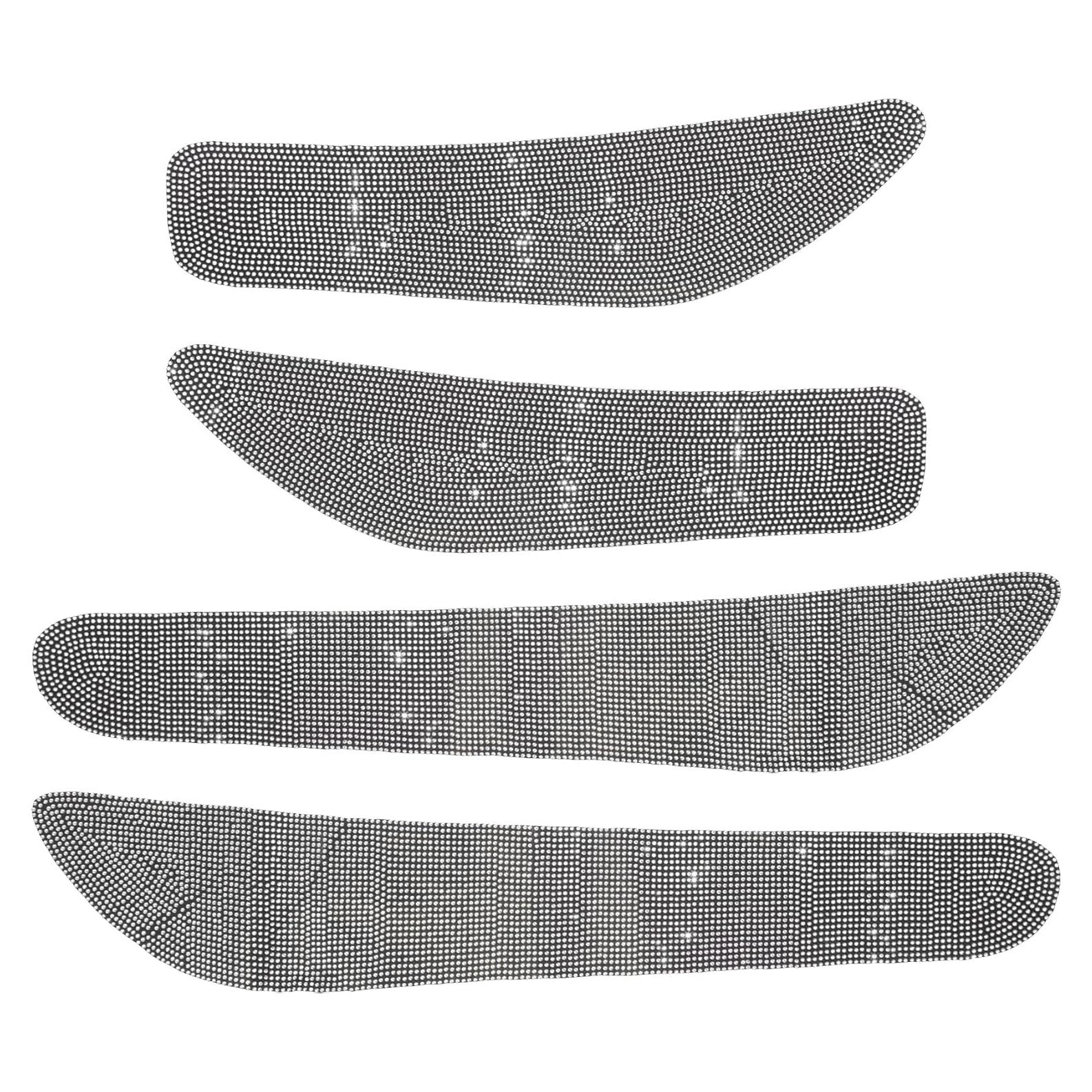 Almohadillas de Puerta Unifizz Cristal Blanco 4 Piezas