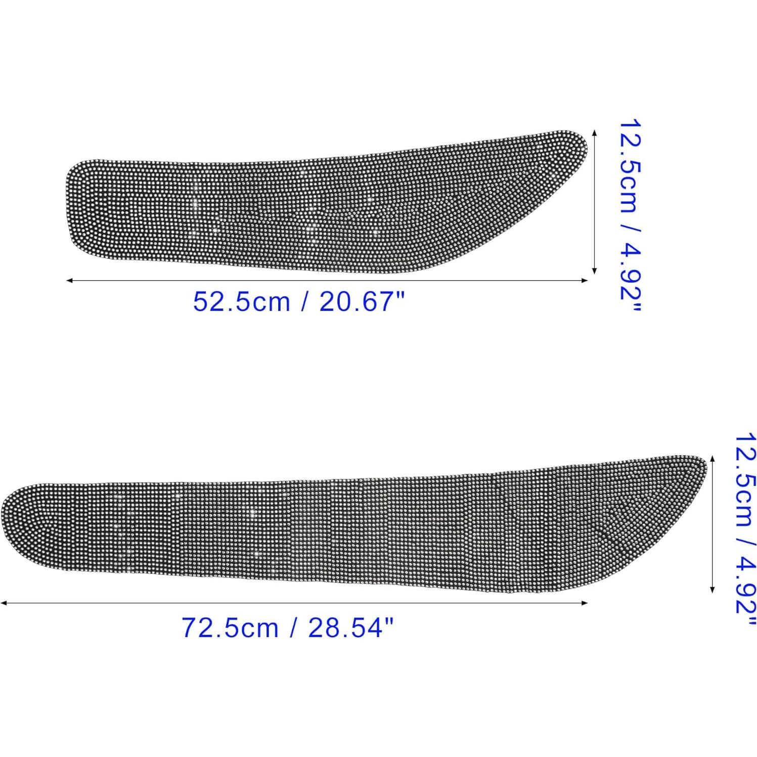 Almohadillas de Puerta Unifizz Cristal Blanco 4 Piezas