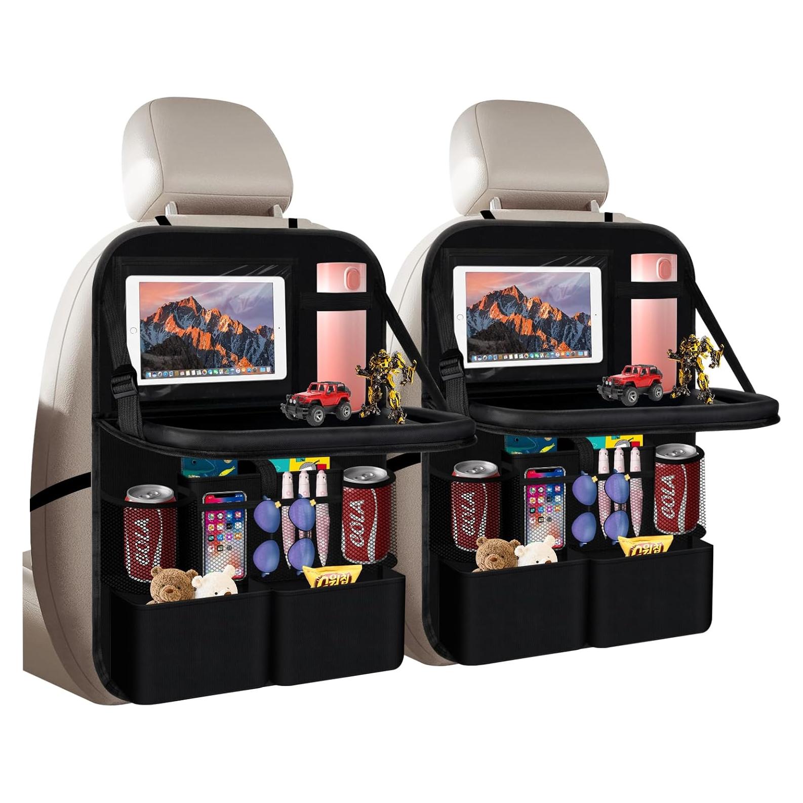 Organizador de Asiento Trasero Genérico Negro 13 Compartimentos