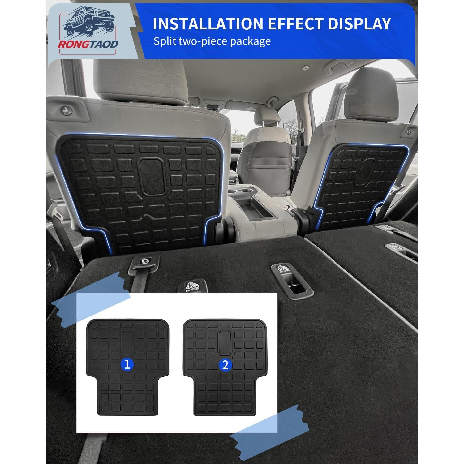 Protector de Asiento Trasero Rongtaod para Honda Pilot 2023-2025