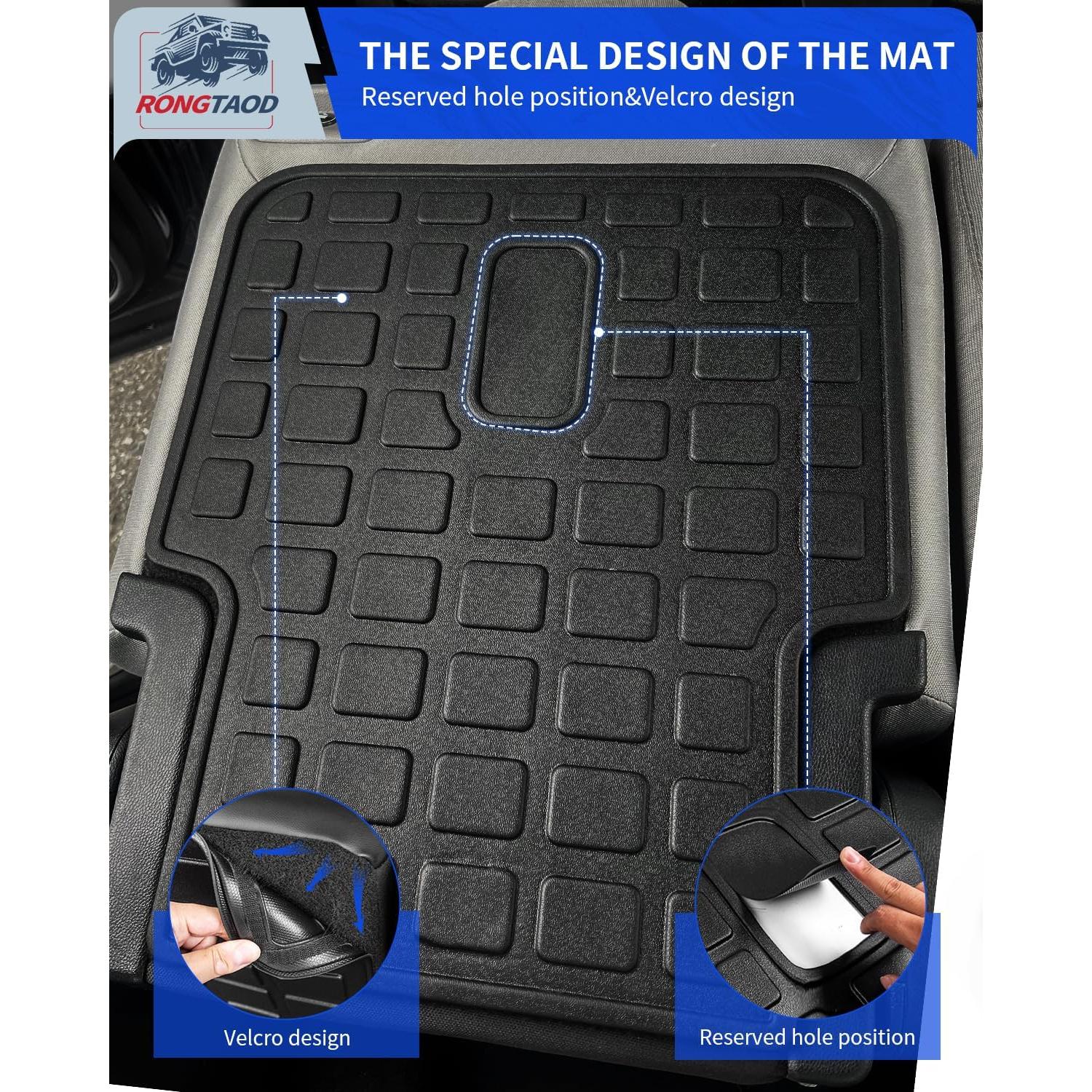 Protector de Asiento Trasero Rongtaod para Honda Pilot 2023-2025