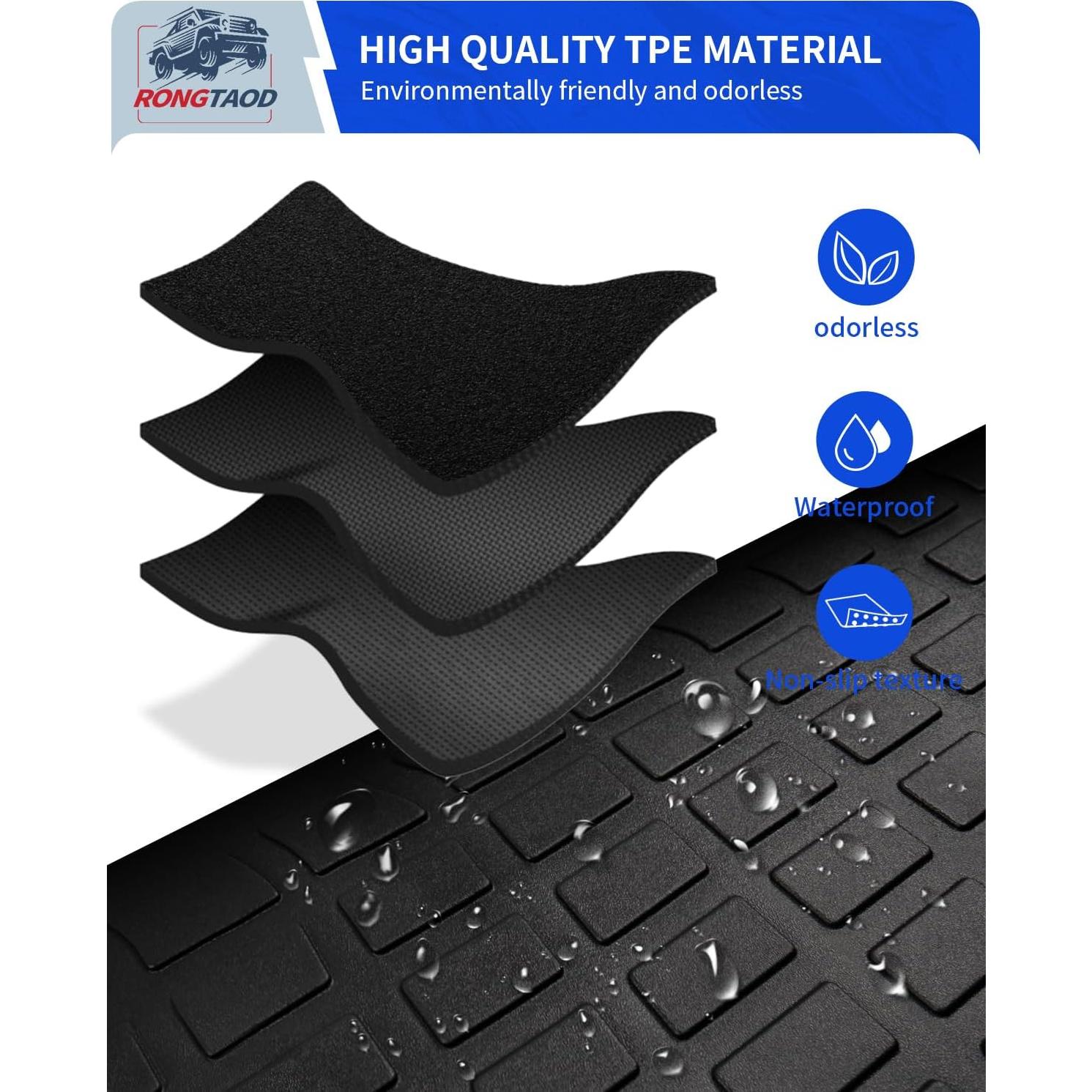 Protector de Asiento Trasero Rongtaod para Honda Pilot 2023-2025