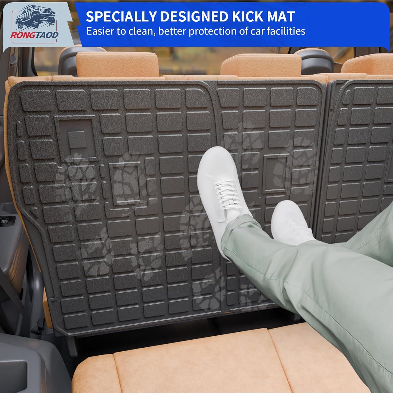 Mats de Patada Rongtaod para Hyundai Santa Fe 2024-2025