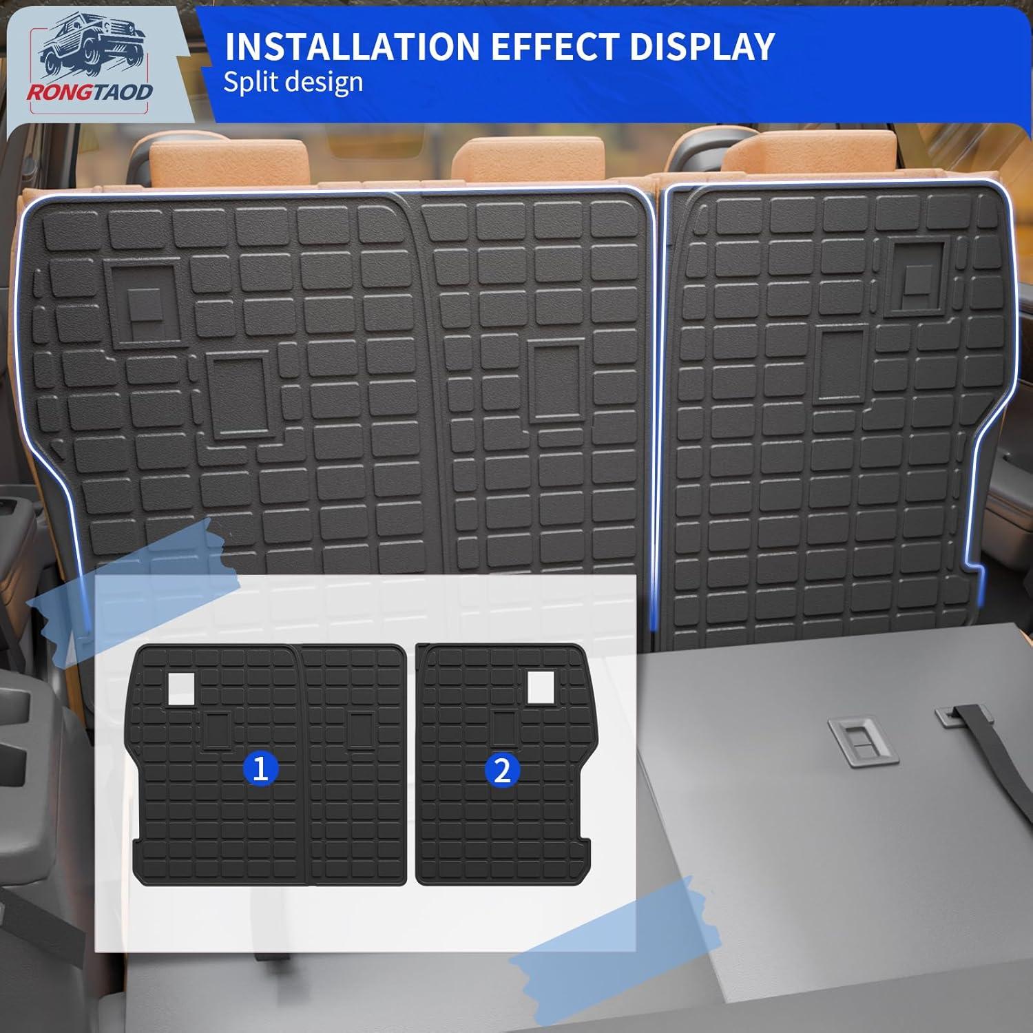 Mats de Patada Rongtaod para Hyundai Santa Fe 2024-2025