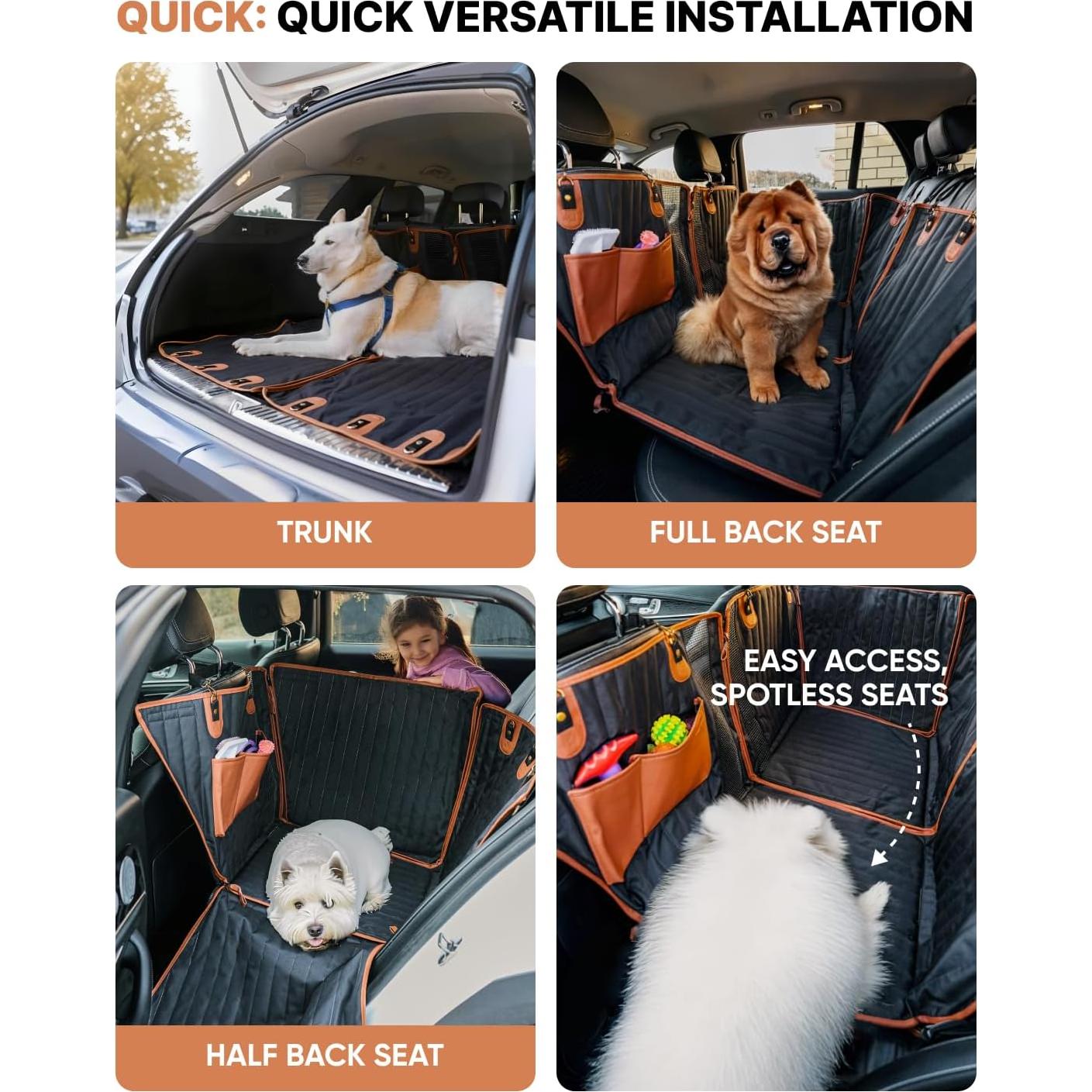 Funda de Asiento para Perros Owleys - Hamaca Impermeable 53x52cm