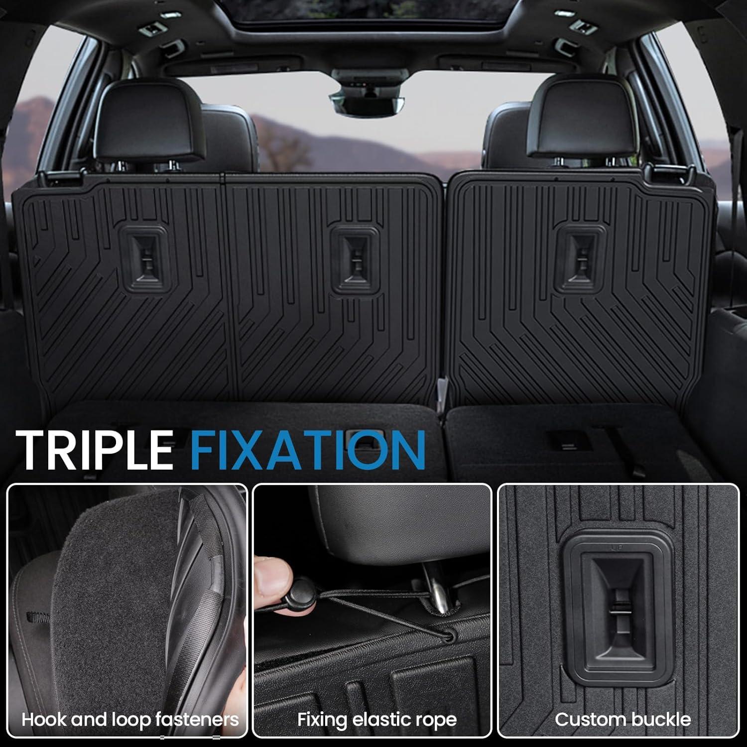 Alfombrillas de respaldo para Chevrolet Traverse 2018-2023 JOULARISE