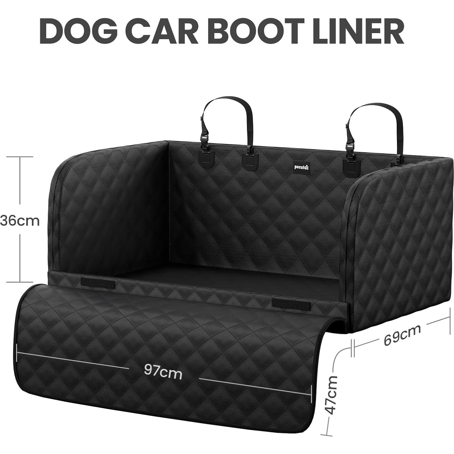 Funda de Carga SUV Pecute Acolchada Impermeable Negra 68.8x96.5cm