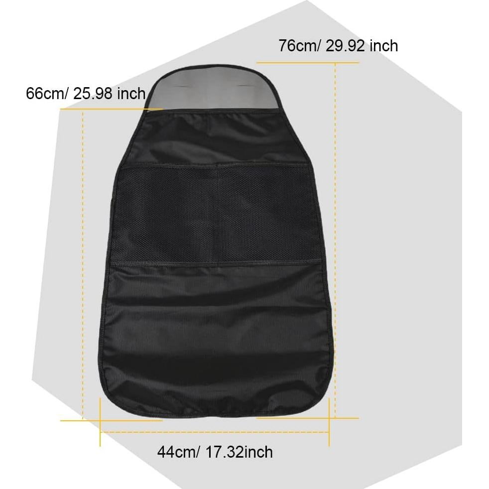 Protector de Asiento Trasero Deemars con Organizador Impermeable