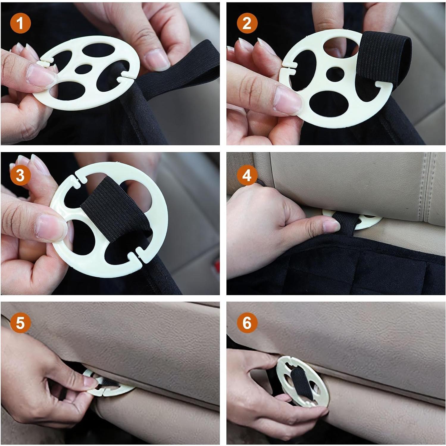 Funda de Asiento Trasero de Coche OEMASSIVE Antideslizante