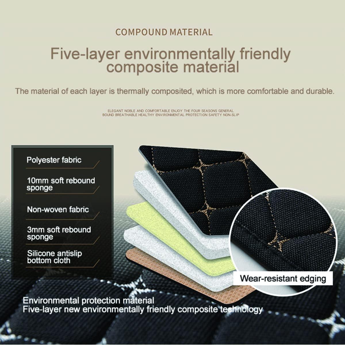 Cubierta de Asiento de Coche BerSzero Gris Universal 133x49cm