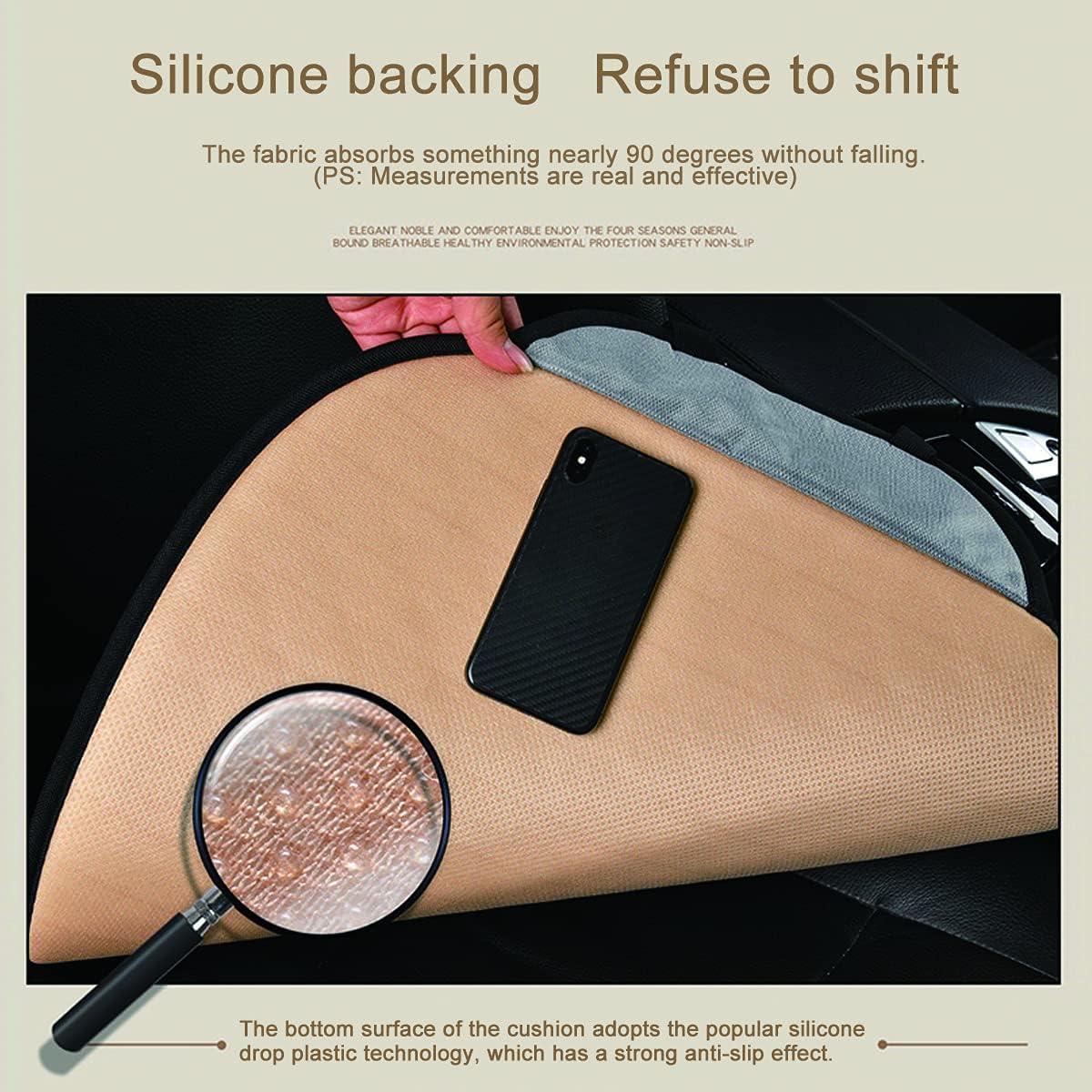 Cubierta de Asiento de Coche BerSzero Gris Universal 133x49cm