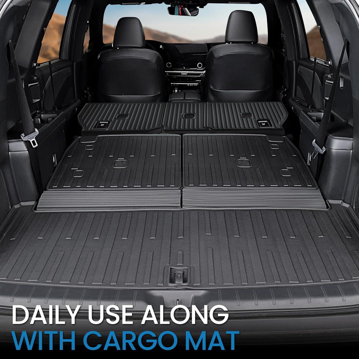 Alfombrillas de Patadas JOULARISE para Lexus TX 2024-2025 7 Asientos