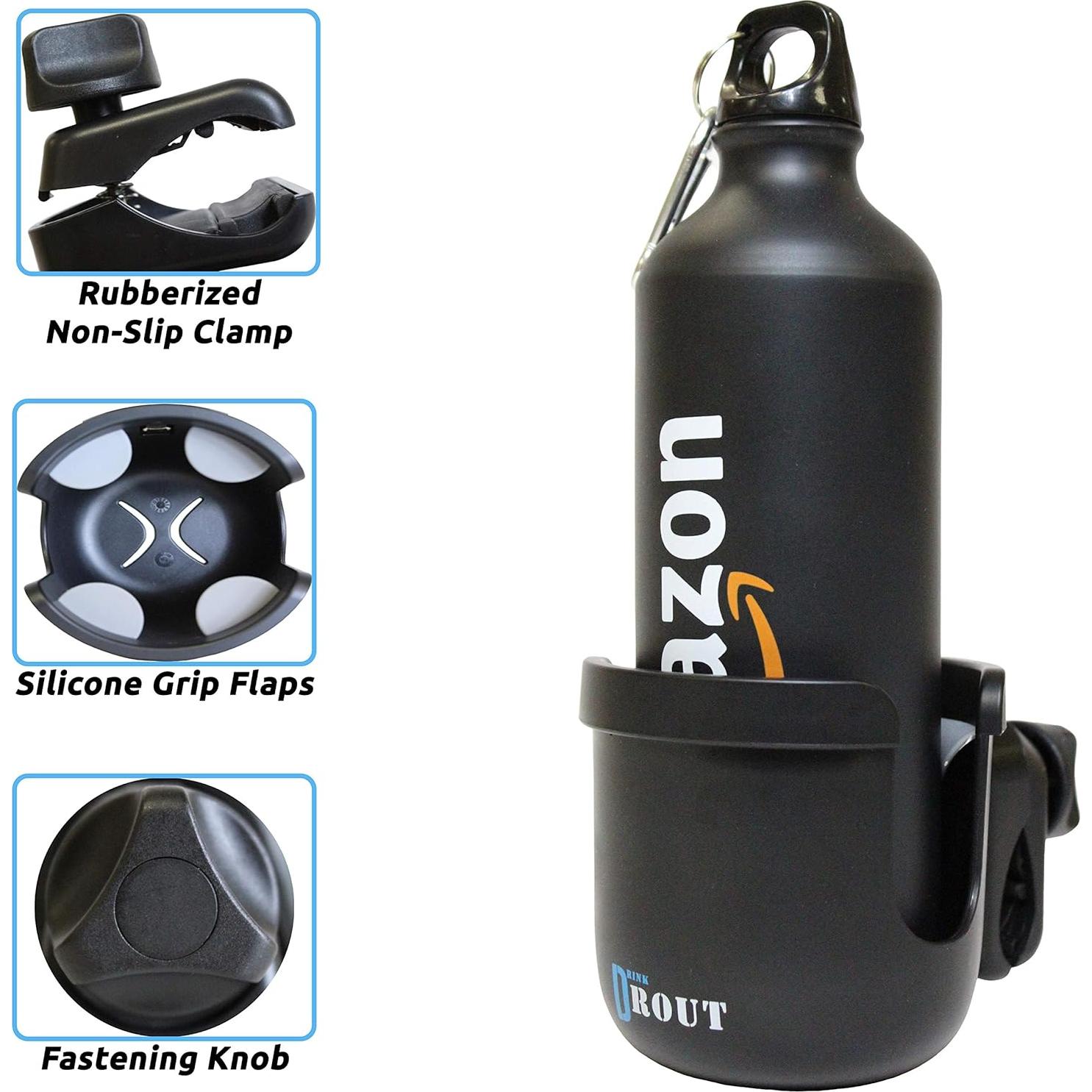 Soporte para Taza Universal W4W - Ajustable para Bicicleta y Carrito