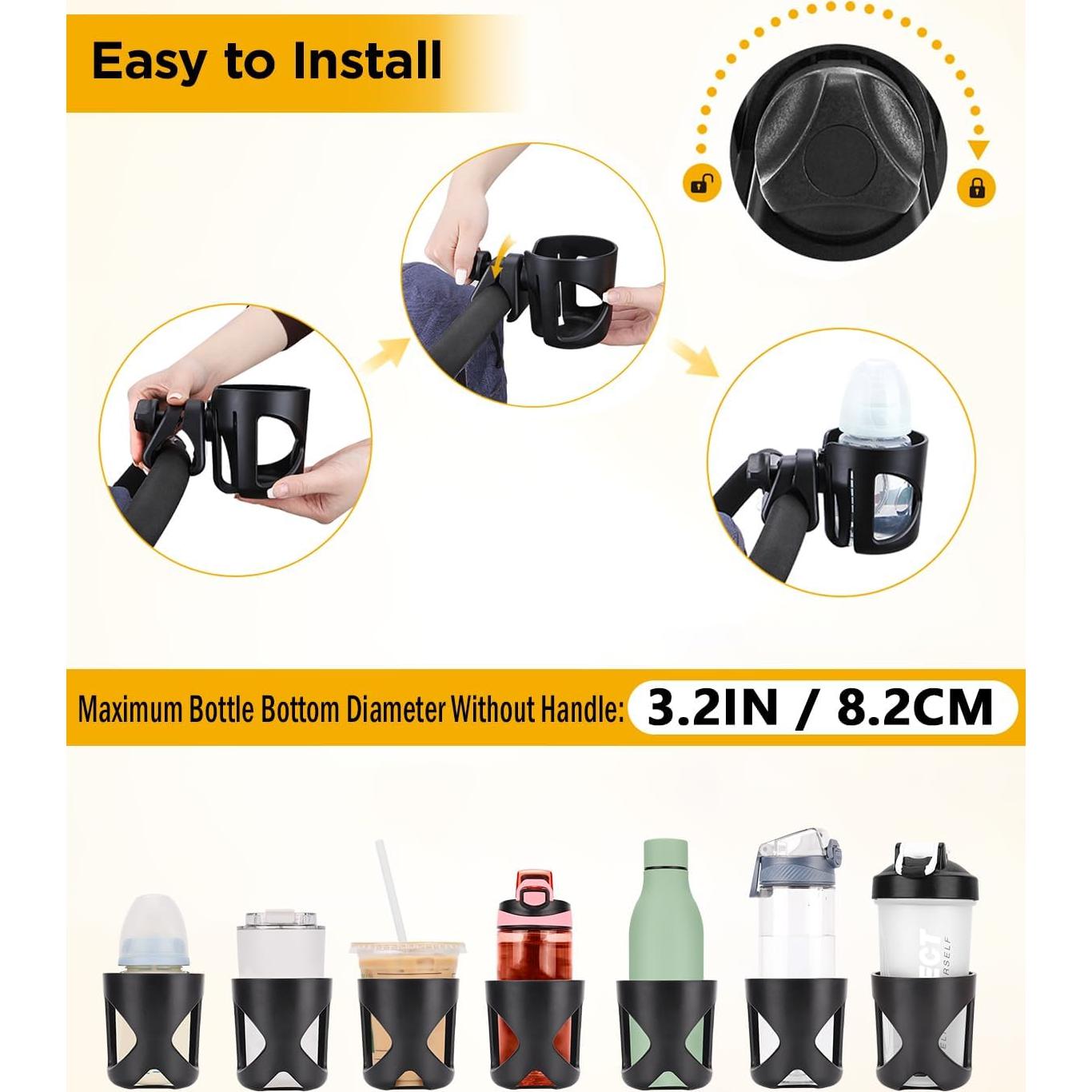 Soporte Universal para Tazas BUNDLEPRO - 360° Ajustable