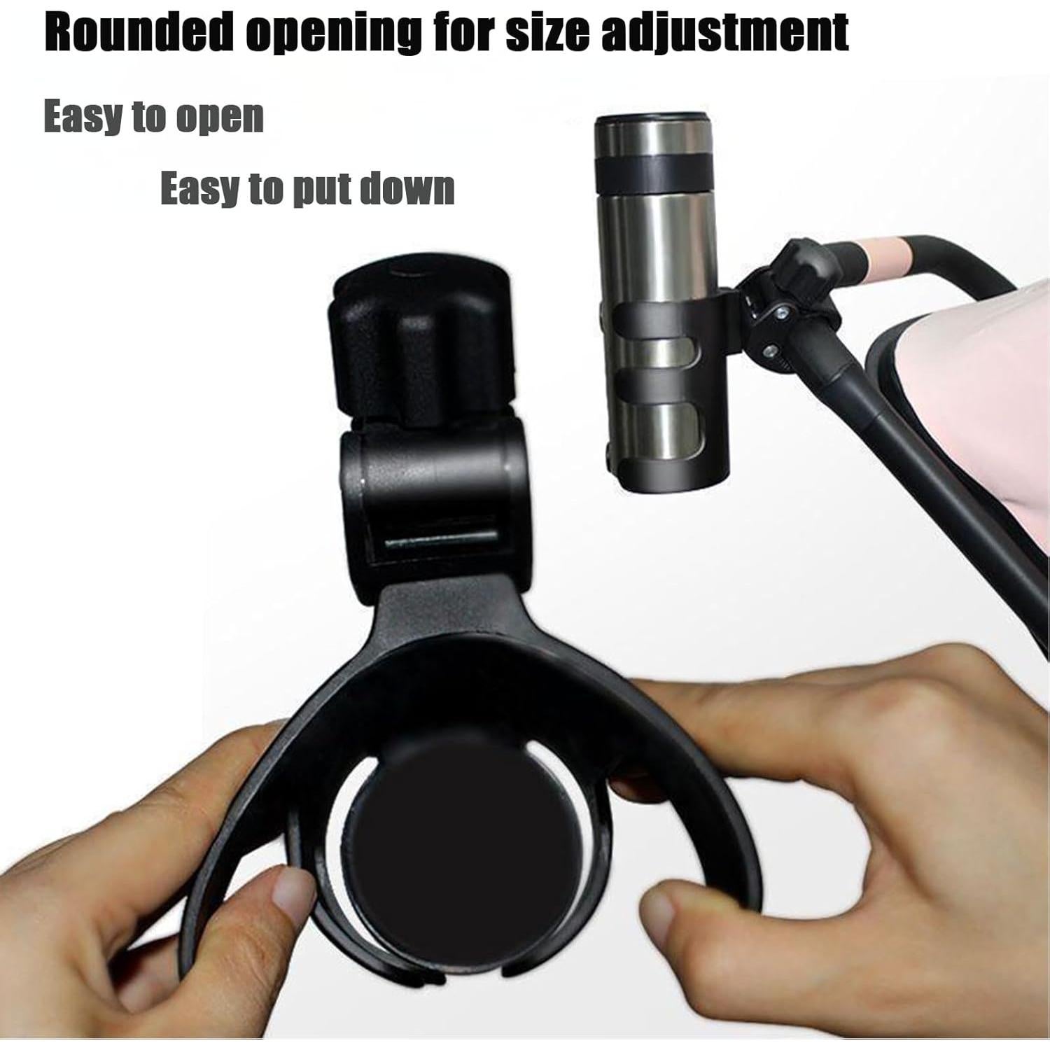 Soporte para Taza PandaEar Universal para Cochecito y Bicicleta