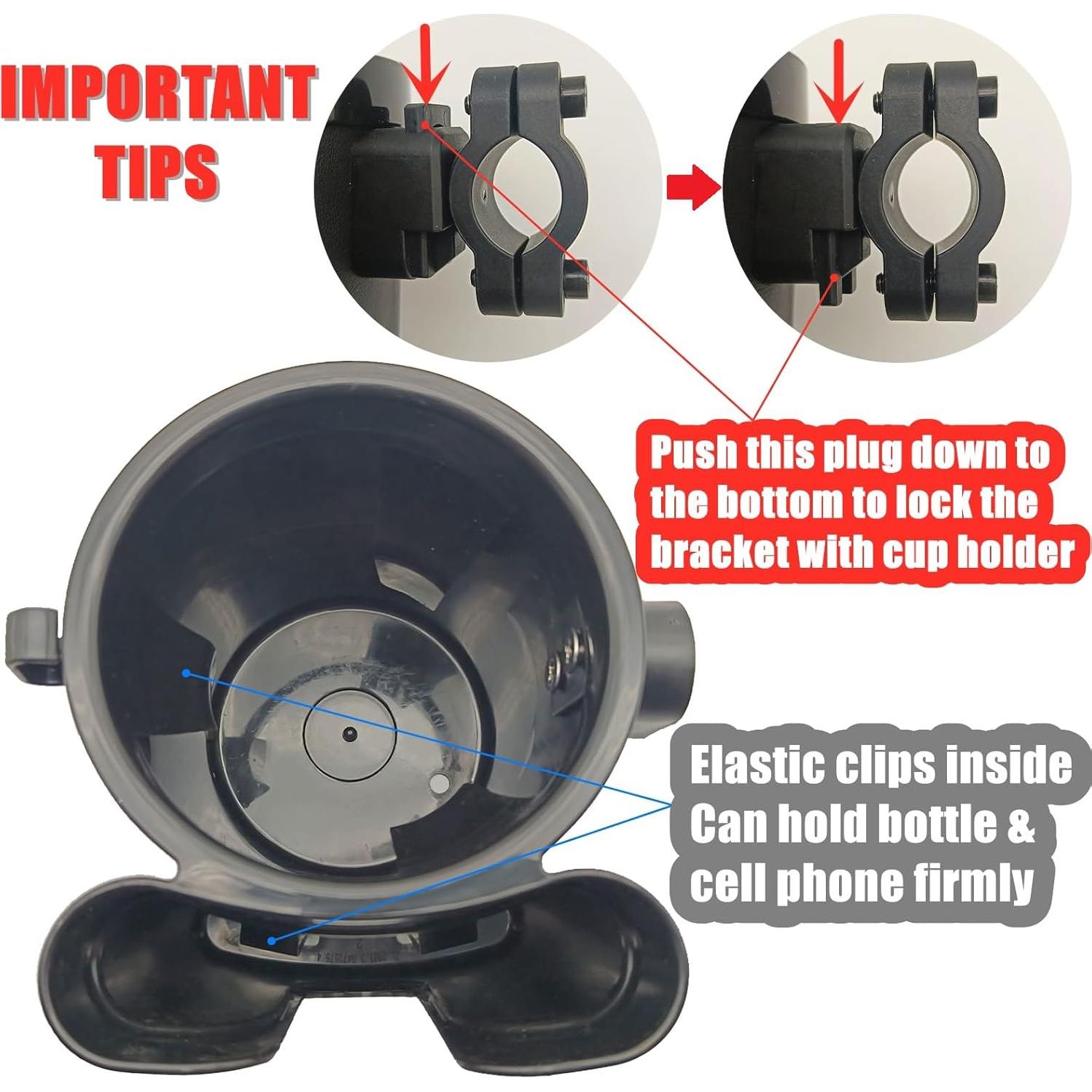 Soporte para Taza y Teléfono RYANGO BCH-14 para Bicicleta