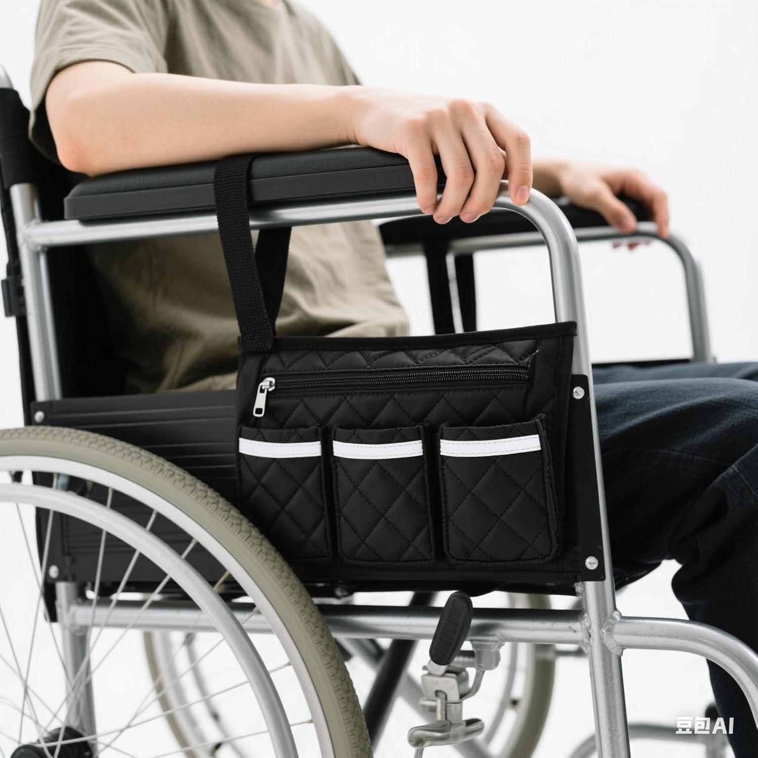 Organizador de Cochecito Longomat Negro con Soporte para Vaso