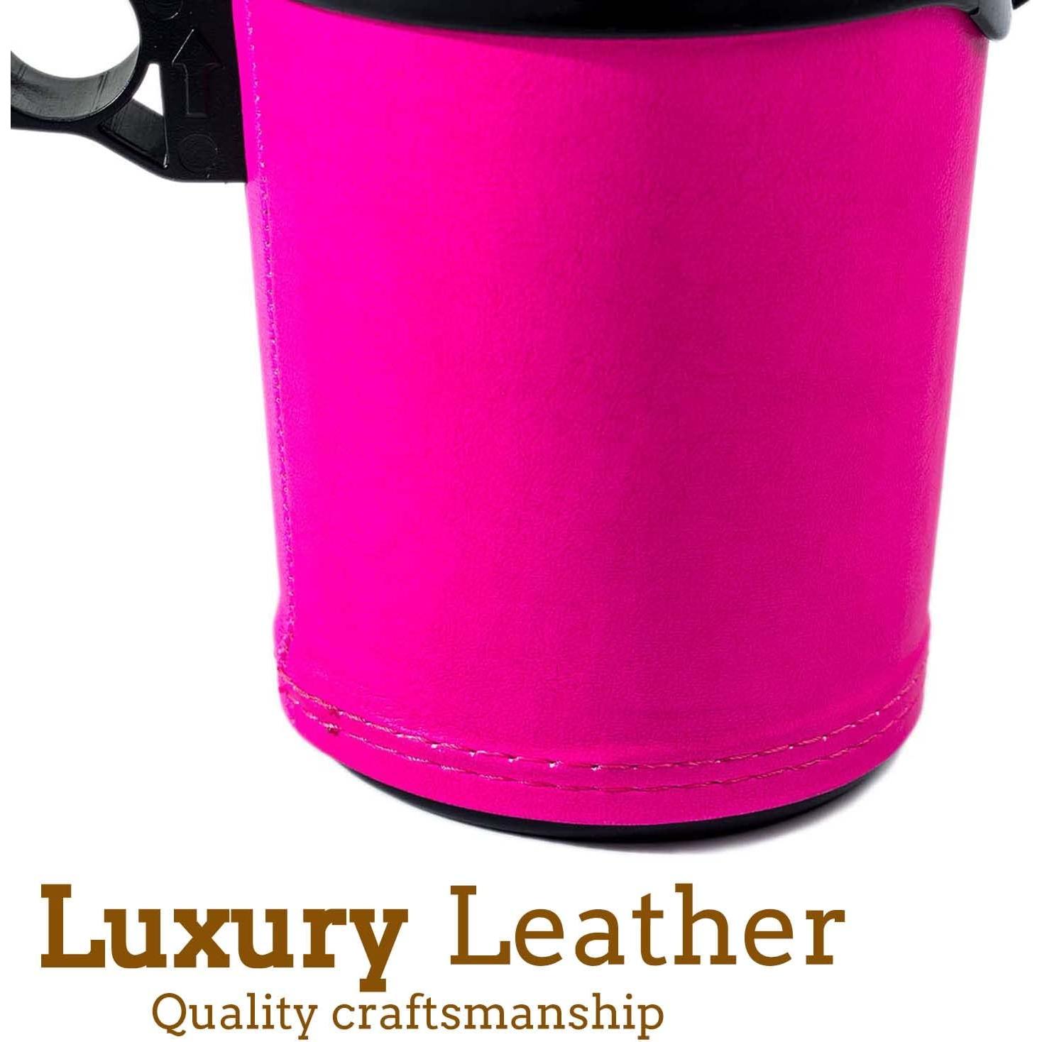 Soporte para Taza de Bicicleta Carbon King Rosa 3 en 1