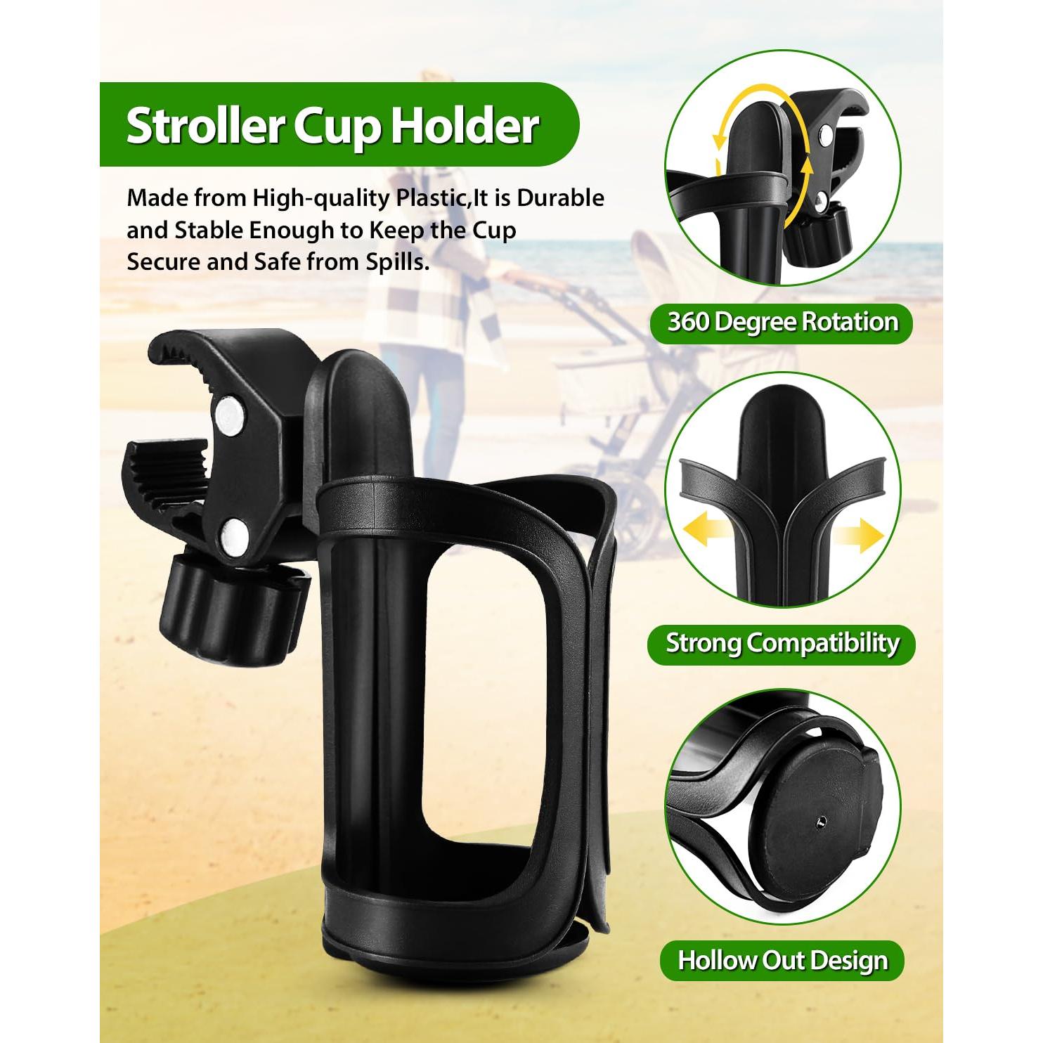 Soportes Universales para Bebidas de Carro - 2 Piezas - BD1-002