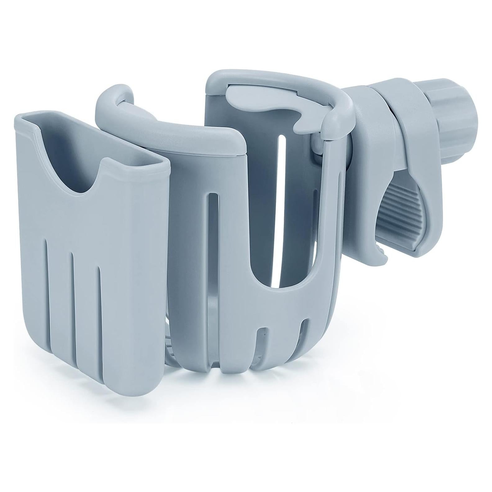 Soporte para taza y teléfono Accmor 2 en 1 gris para cochecito