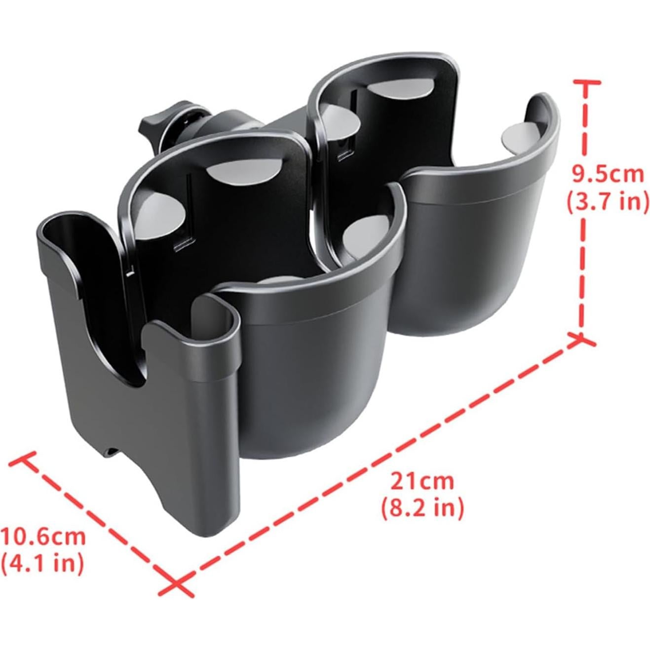 Soporte para Tazas de Cochecito WedFeir 3 en 1 con Teléfono