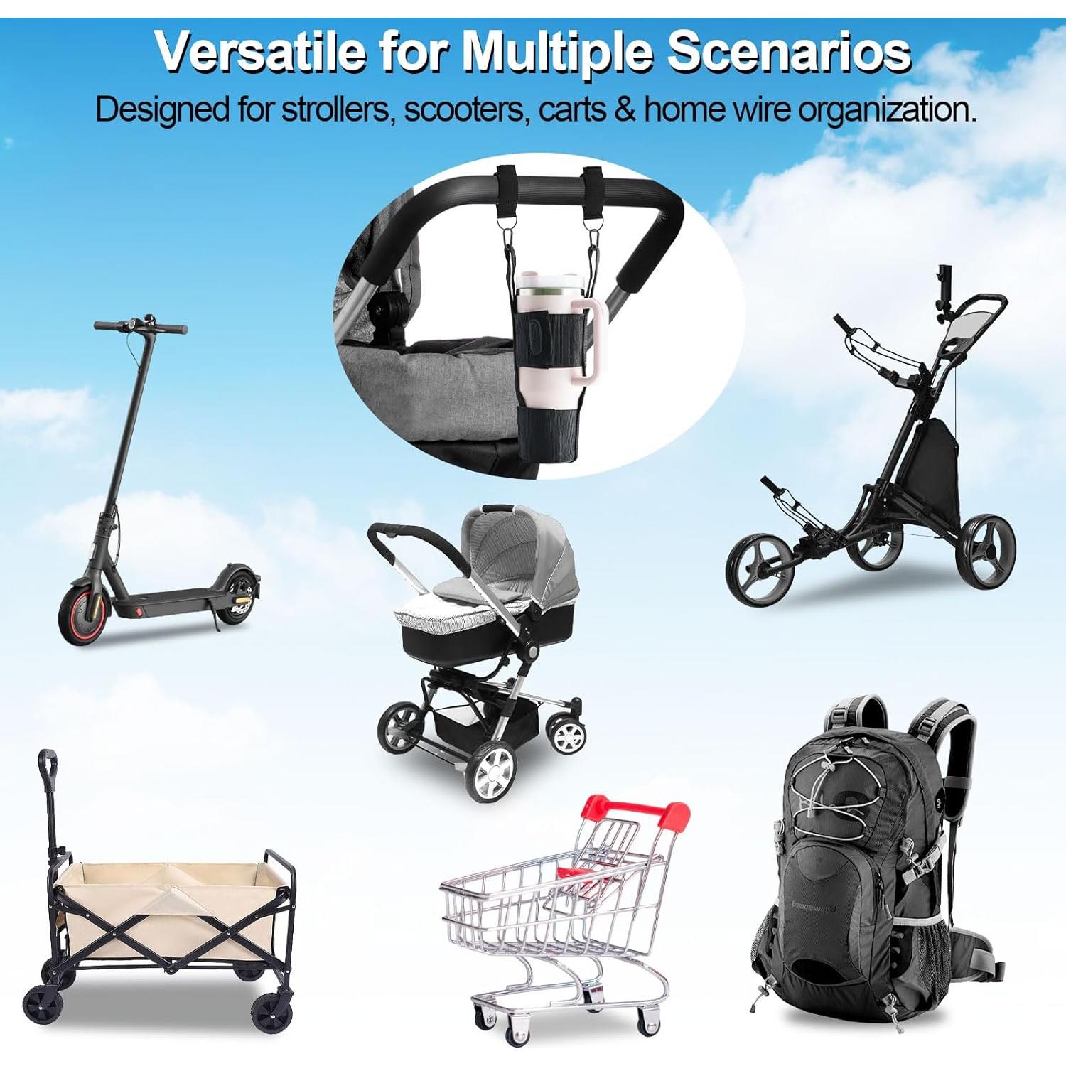 Soporte para Taza Incycall Ajustable para Cochecito 0.47-1.13L