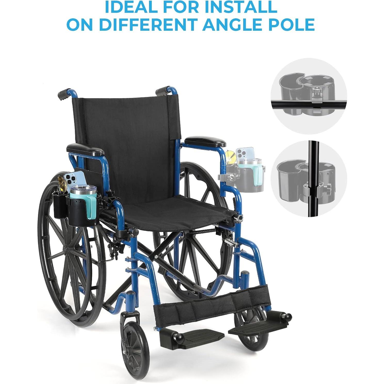 Soporte para Taza 2-en-1 JOYTUTUS con Almacenamiento Grande