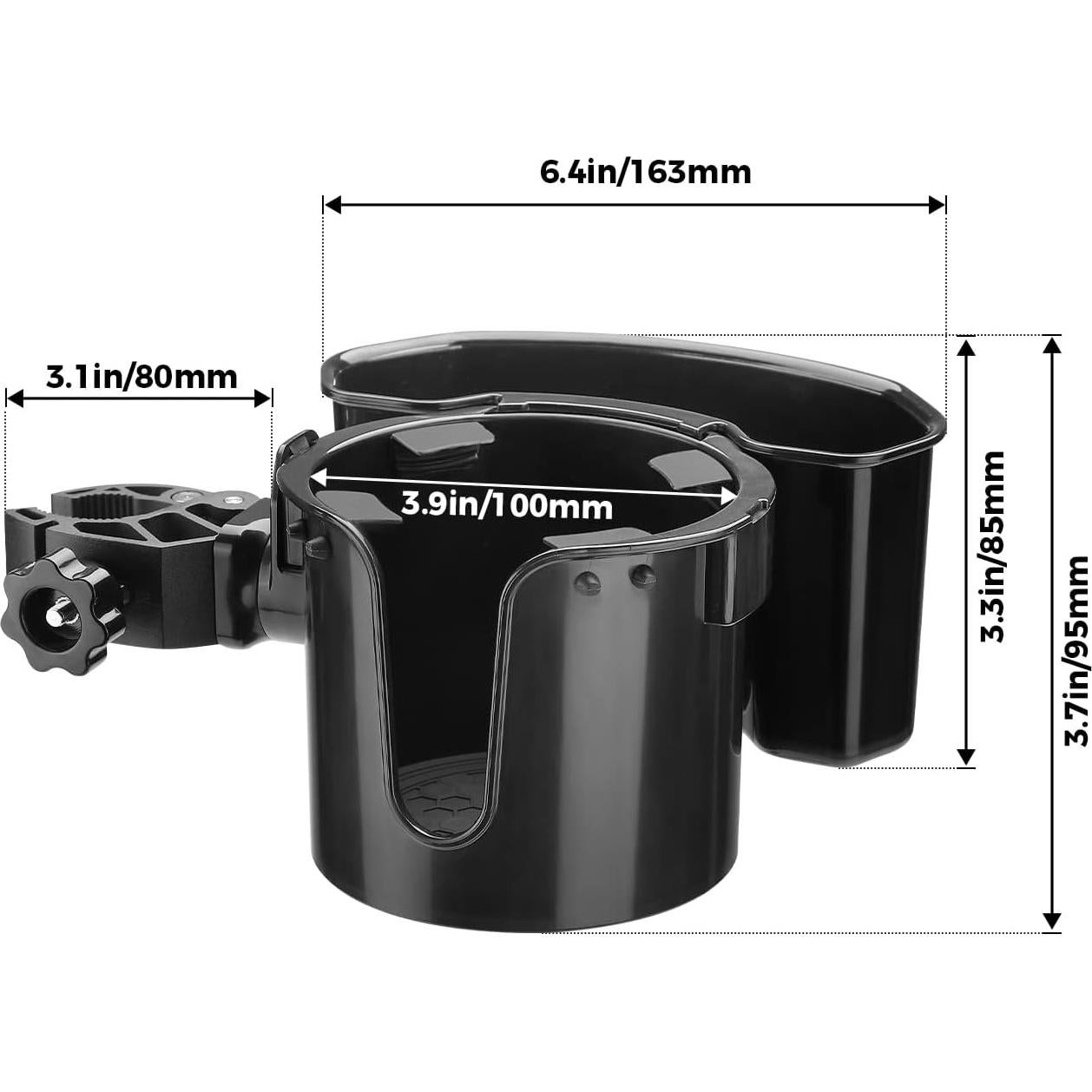 Soporte para Taza 2-en-1 JOYTUTUS con Almacenamiento Grande