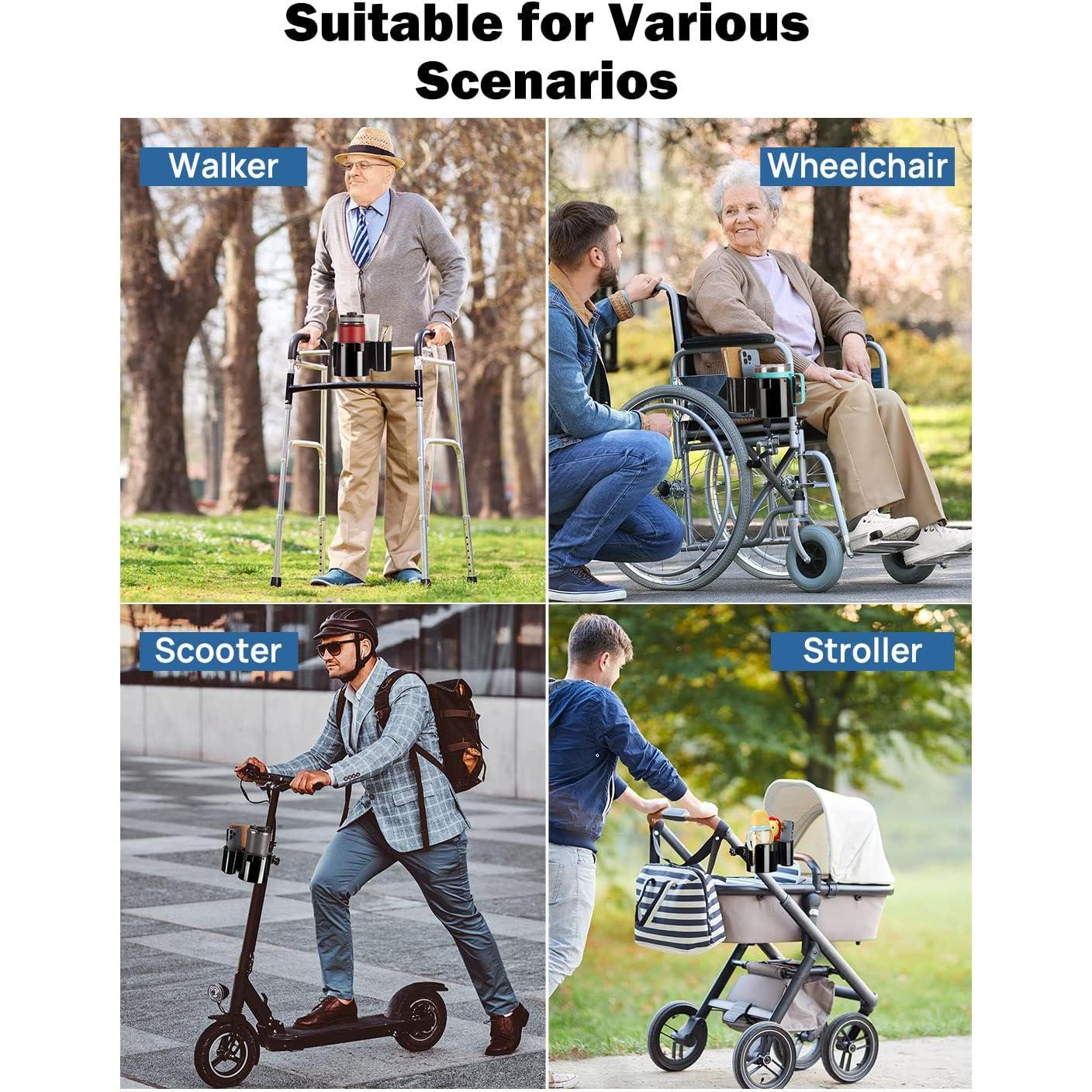 Soporte para Taza 2-en-1 JOYTUTUS con Almacenamiento Grande